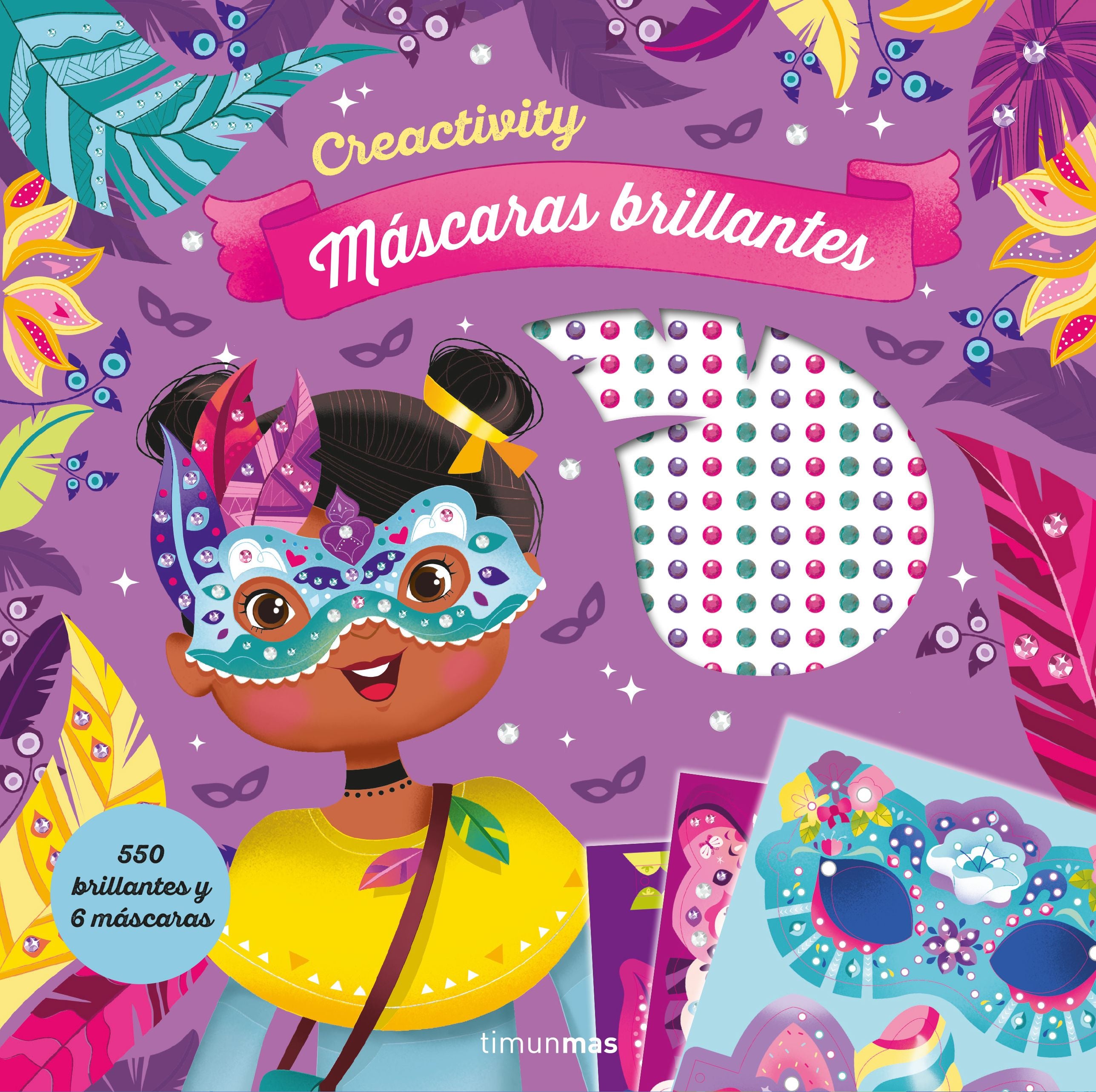 Creactivity. Máscaras brillantes. Varios Autores (Timun Mas Infantil) 9788408236313 Imagen principal del producto