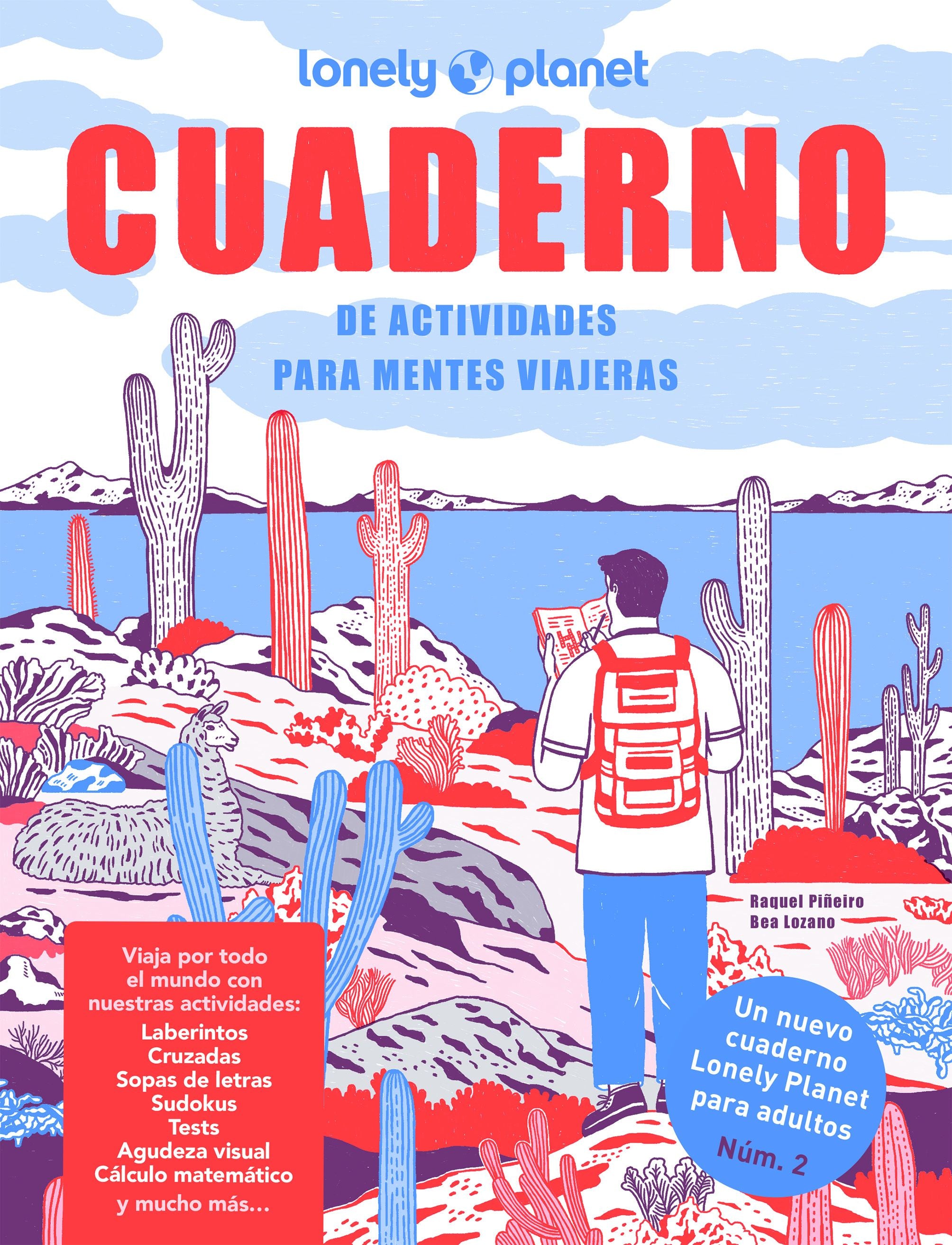 Cuaderno de actividades para mentes viajeras. Vol. 2. Raquel Piñeiro (GeoPlaneta) 9788408255888 Imagen principal del producto