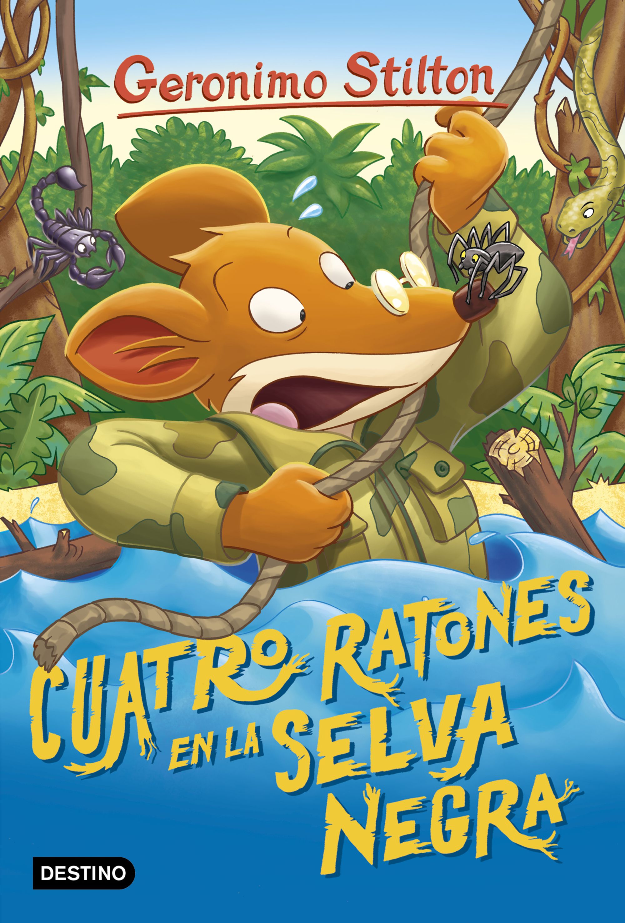 Cuatro ratones en la Selva Negra: Geronimo Stilton 11 Imagen principal del producto