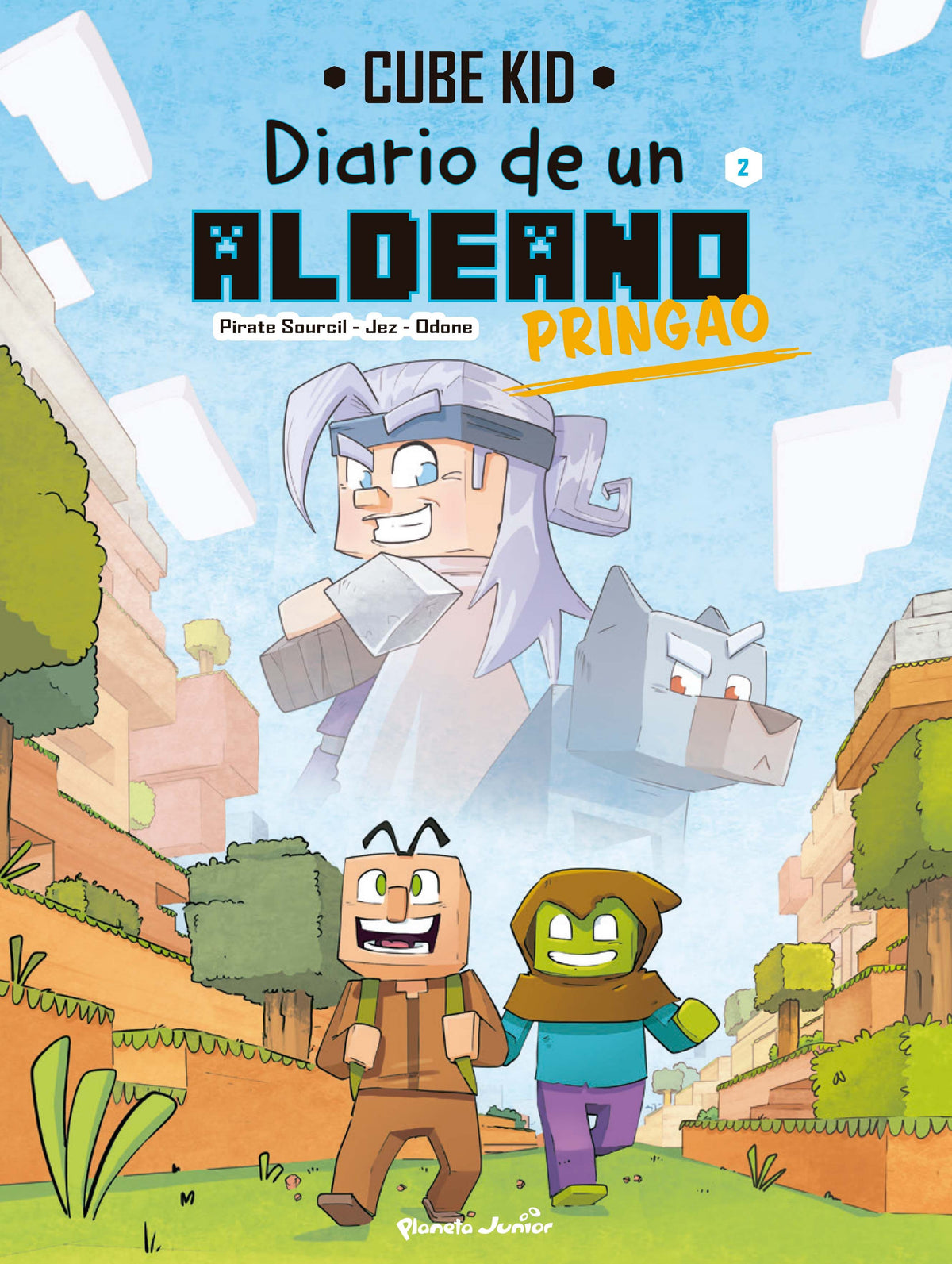 Minecraft. Diario de un aldeano pringao. Cómic 2: Un paseo por el Nether. Cube Kid (Planeta Junior) 9788408251217