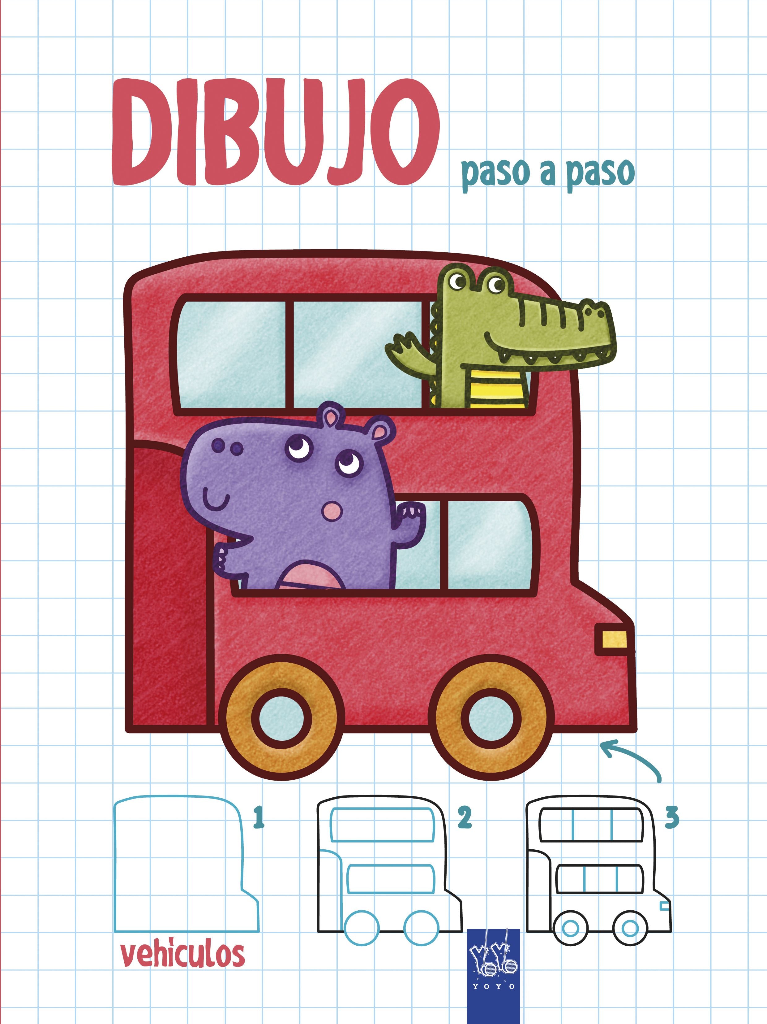 Dibujo paso a paso. Vehículos Imagen principal del producto