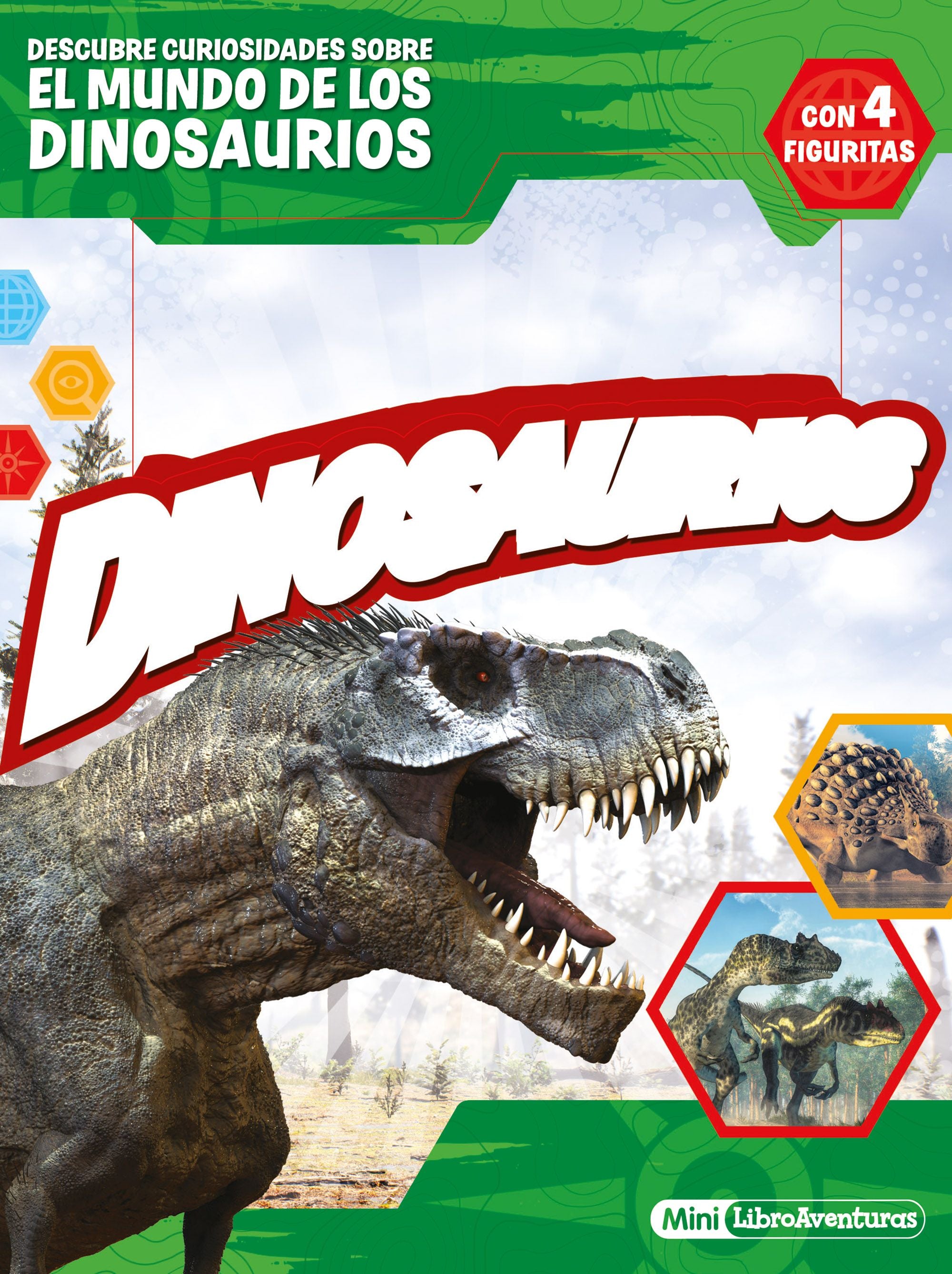 Dinosaurios. Mini-Libroaventuras. AA. VV. (Planeta Junior) 9788408236375 Imagen principal del producto