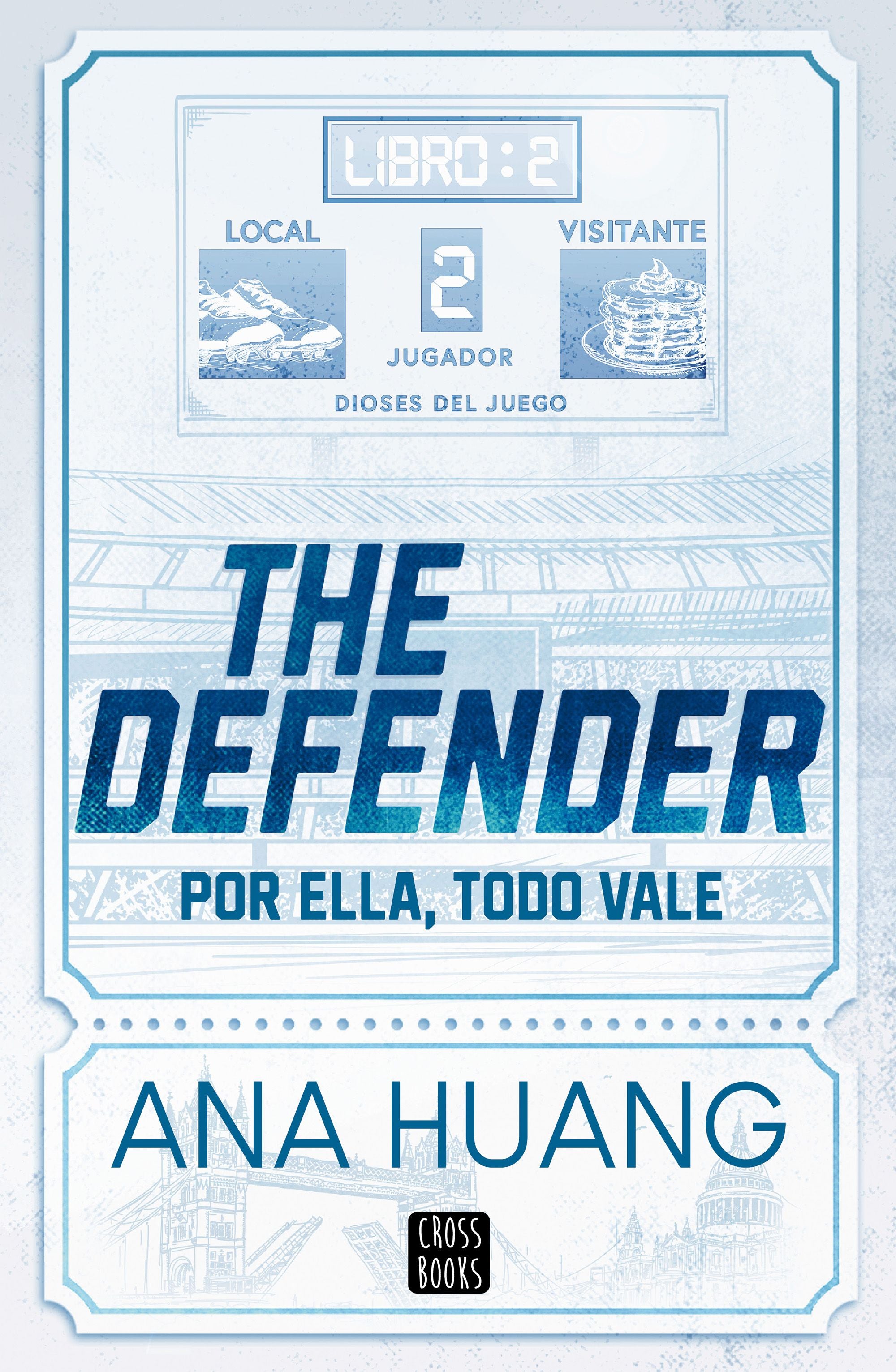 Dioses del juego 2. The Defender. Ana Huang (Crossbooks) 9788408312956 Imagen principal del producto