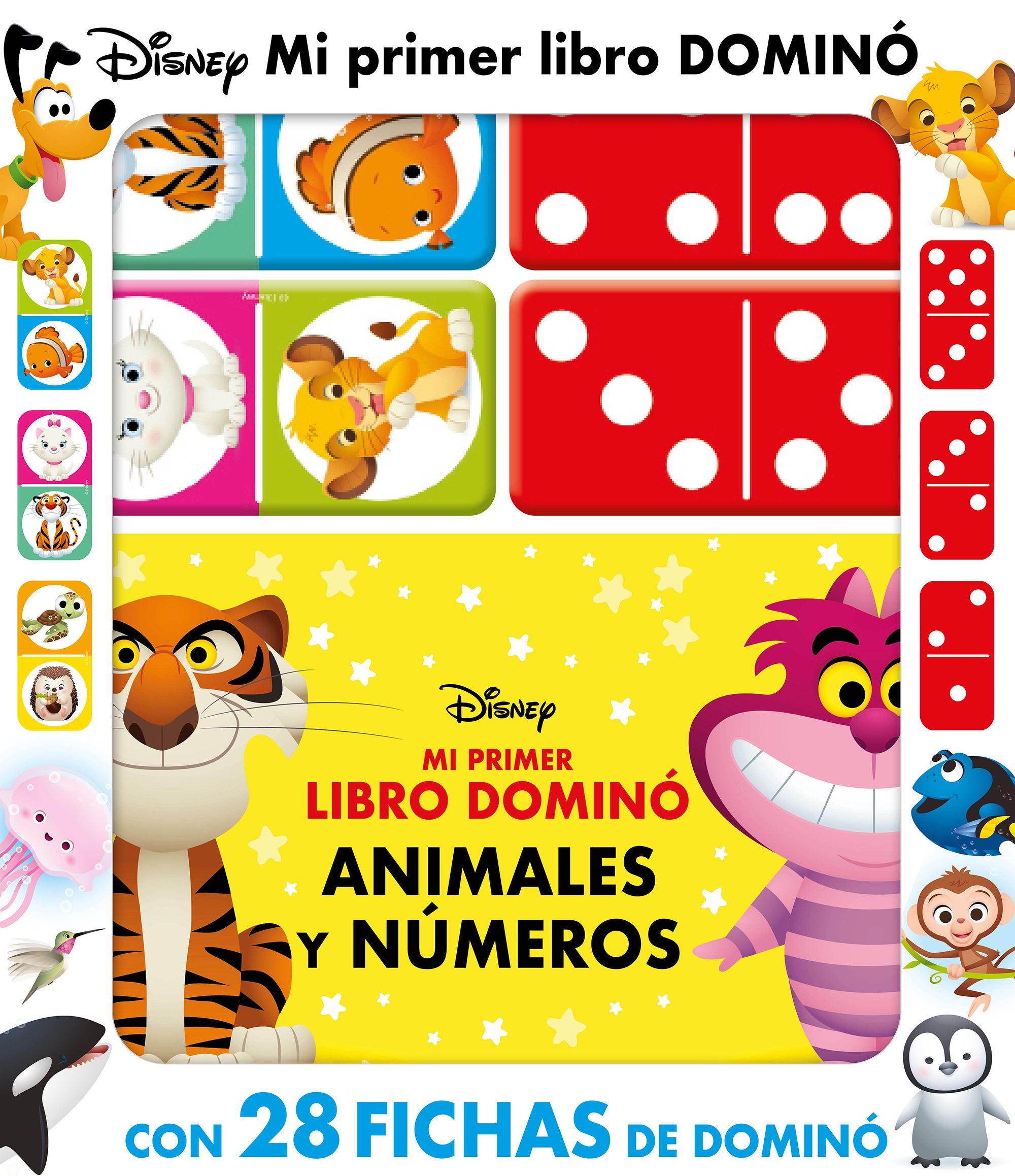 Disney. Mi primer libro dominó: Animales y números. Disney (Libros Disney) 9788410029057 Imagen principal del producto