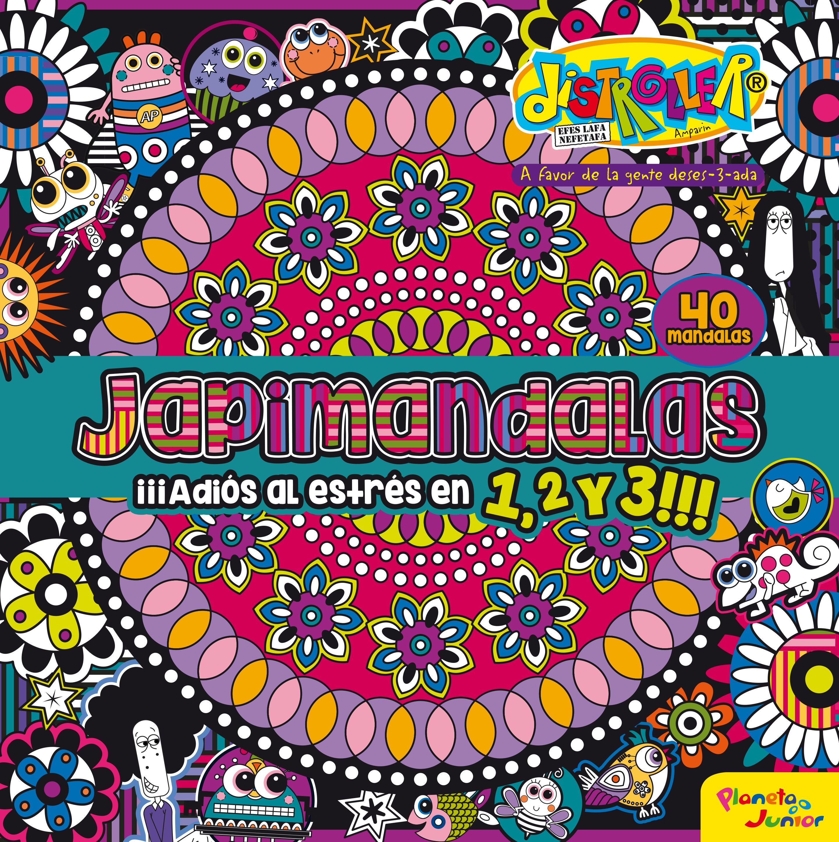 Distroller. Japimandalas: Libro para colorear. Distroller (Planeta Junior) 9788408208969