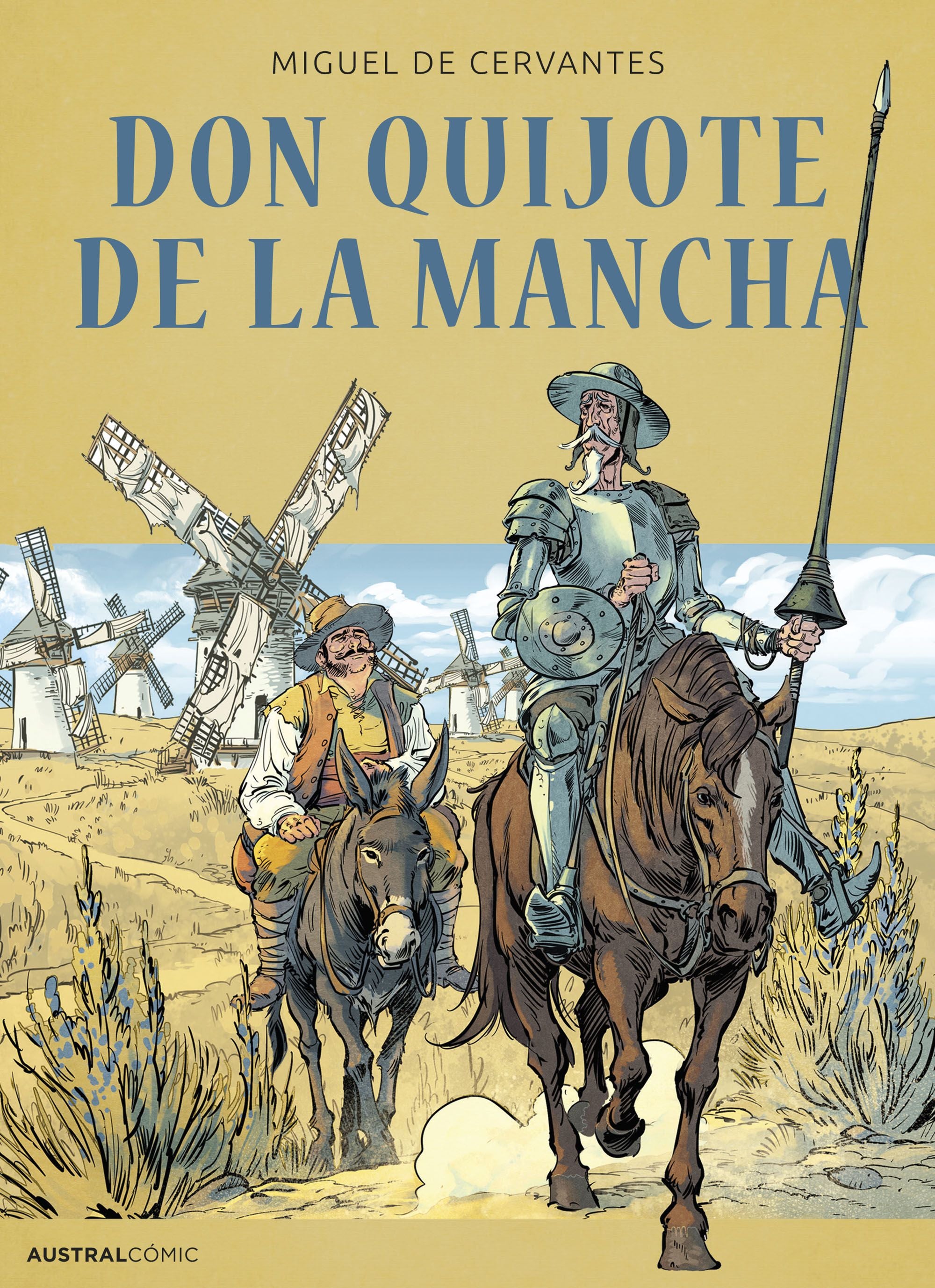 Don Quijote de la Mancha (cómic). Miguel de Cervantes (Austral) 9788408270881