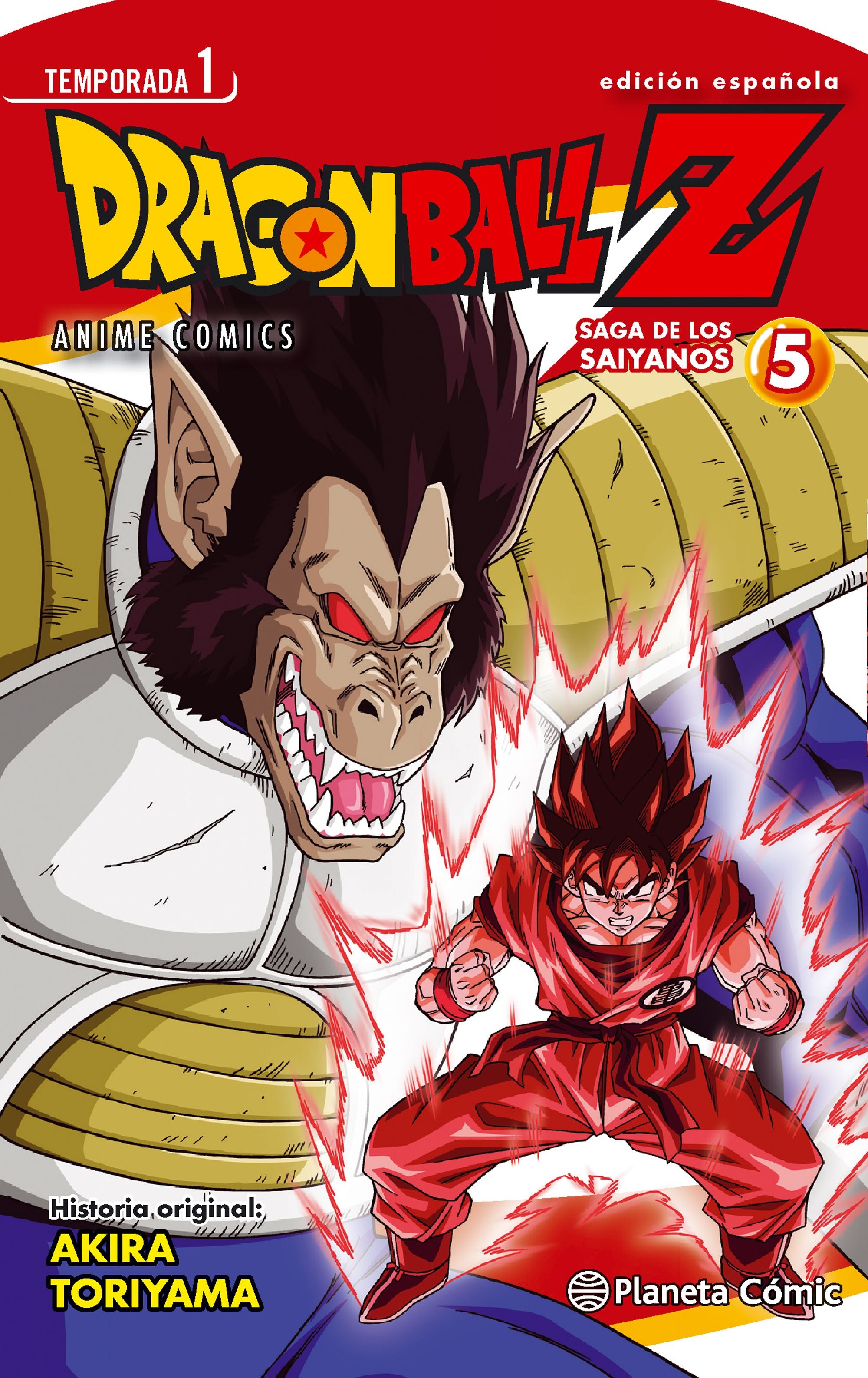 Dragon Ball Z Anime Series Saiyanos nº 05/05 Imagen principal del producto