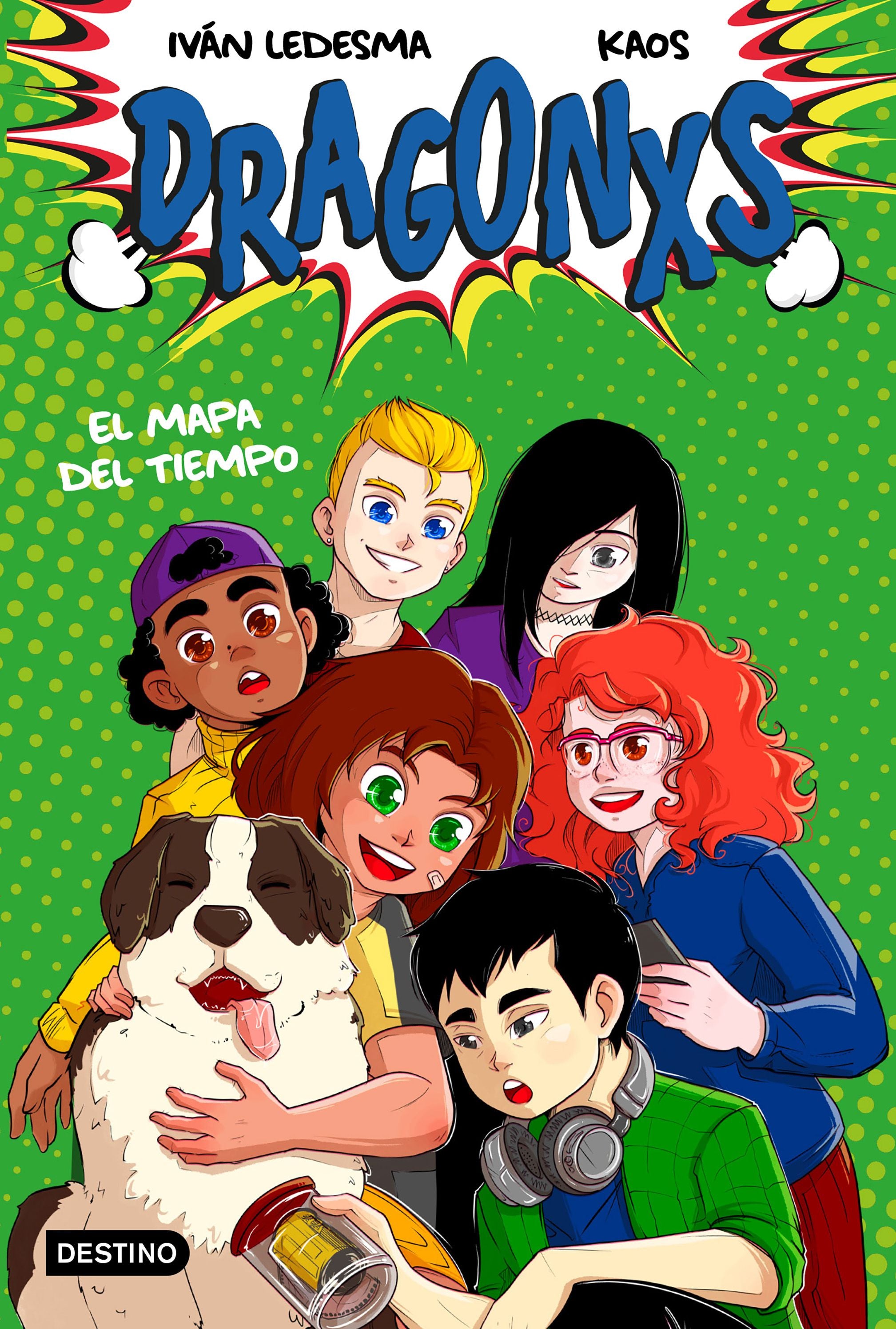 Dragonxs 2. El mapa del tiempo. Iván Ledesma García (Destino Infantil & Juvenil) 9788408241959 Imagen principal del producto