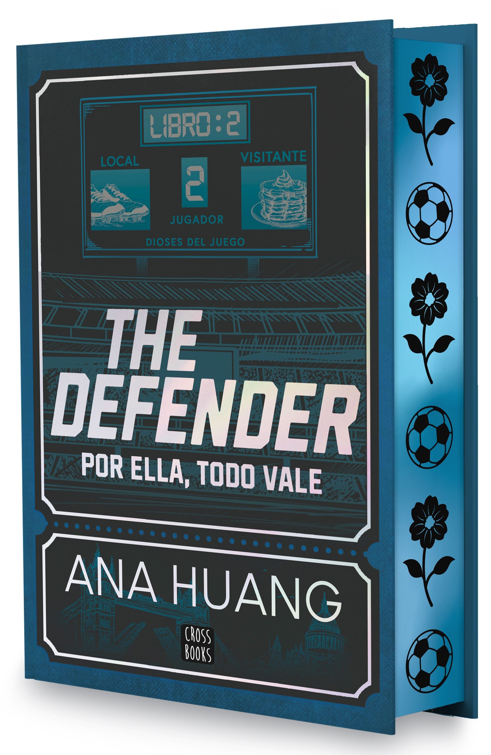 Edición especial. Dioses del juego 2. The Defender: Edición especial con cantos tintados. Ana Huang (Crossbooks) 9788408312970