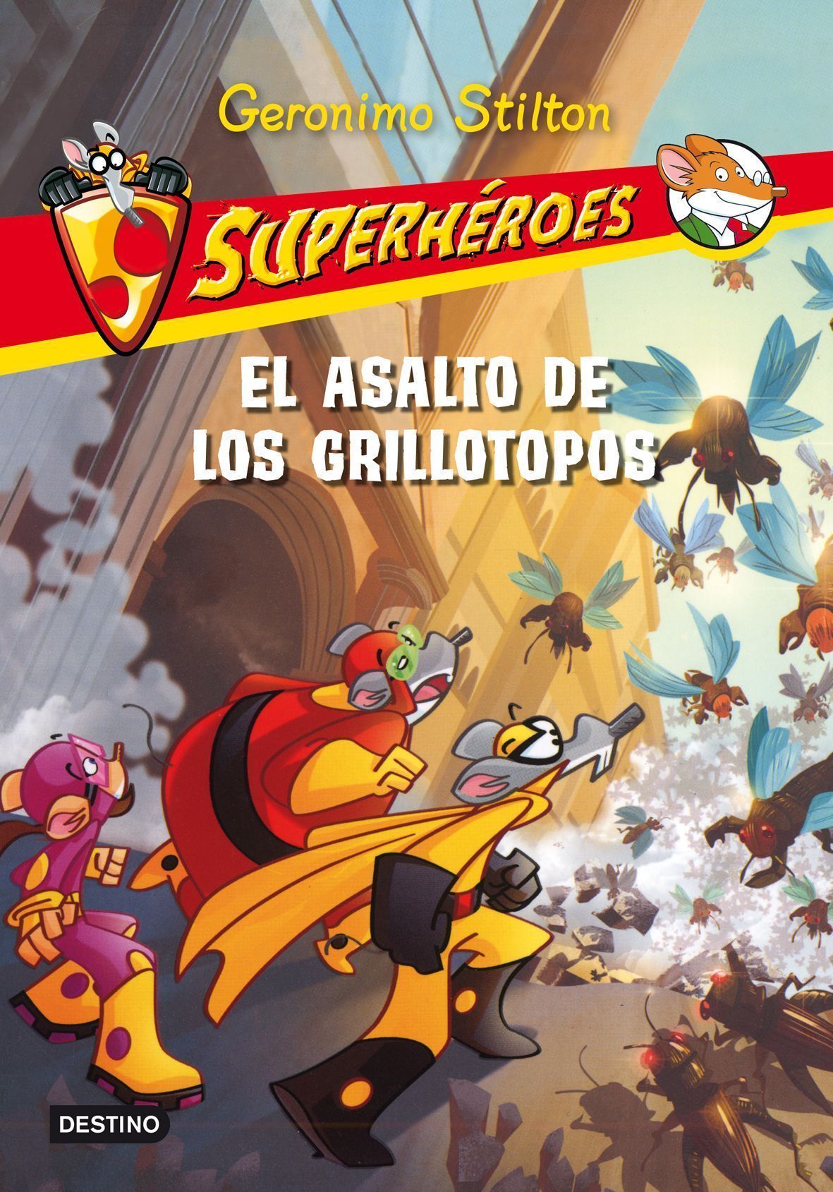 El asalto de los grillotopos: Superhéroes 3 Imagen principal del producto