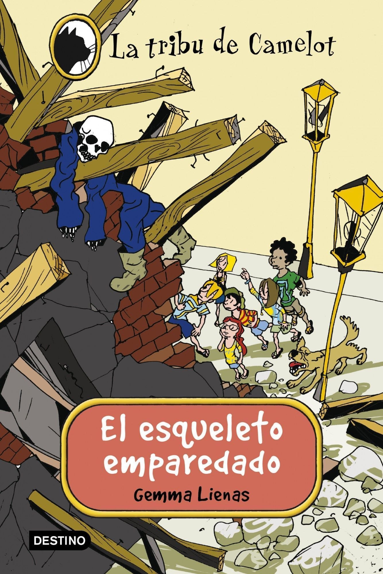 El esqueleto emparedado: La Tribu de Camelot 13