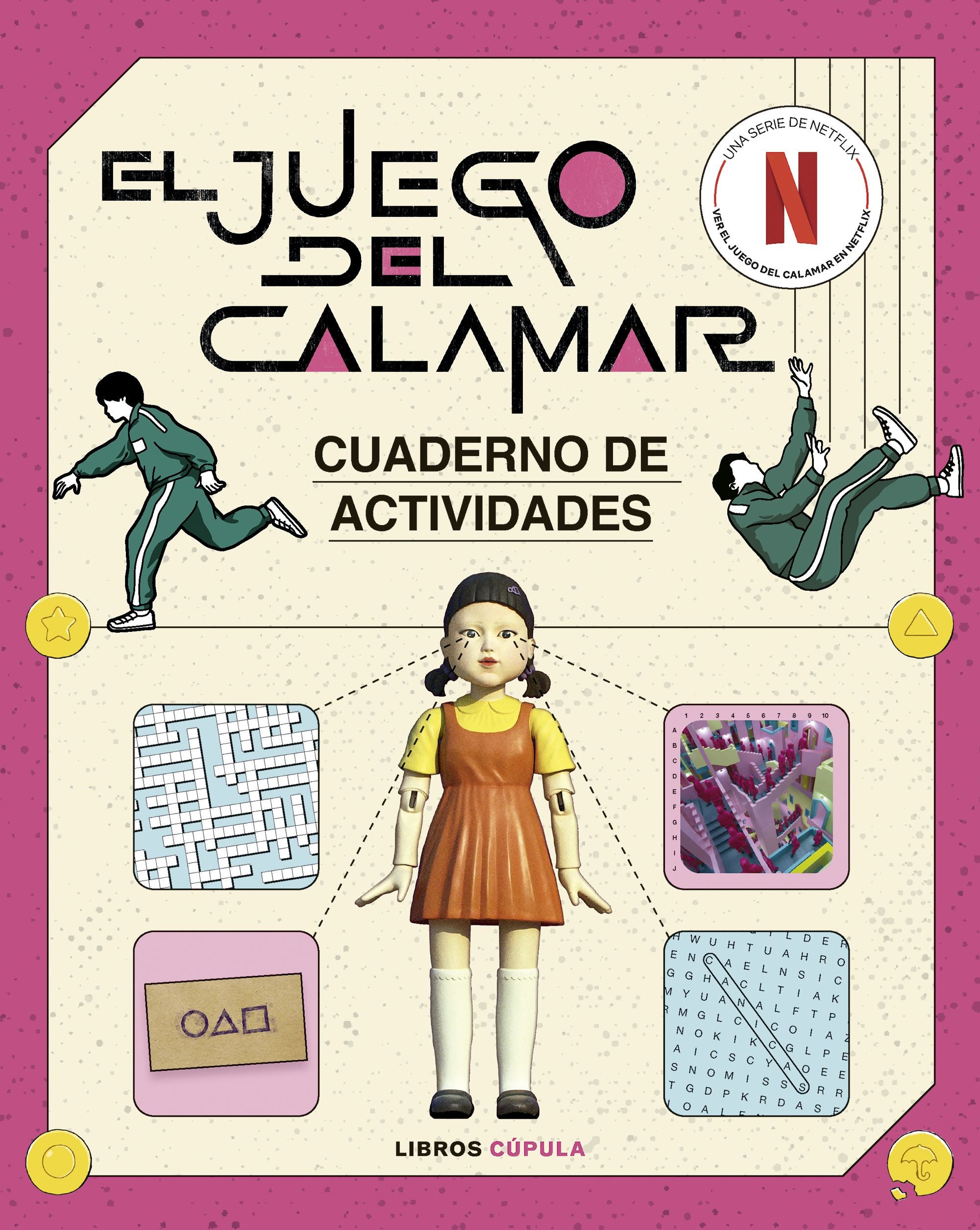 El Juego del Calamar: Cuaderno de Actividades Imagen principal del producto