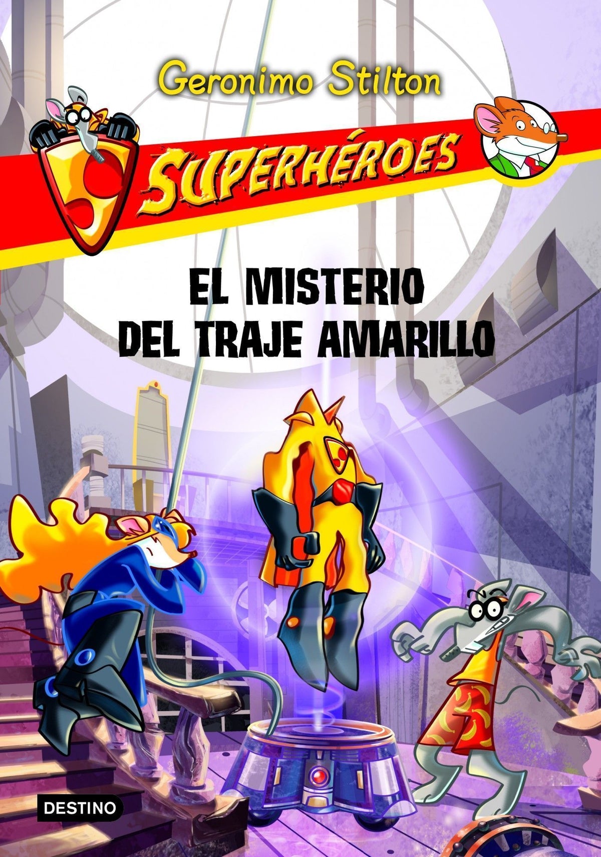 El misterio del traje amarillo: Superhéroes 6
