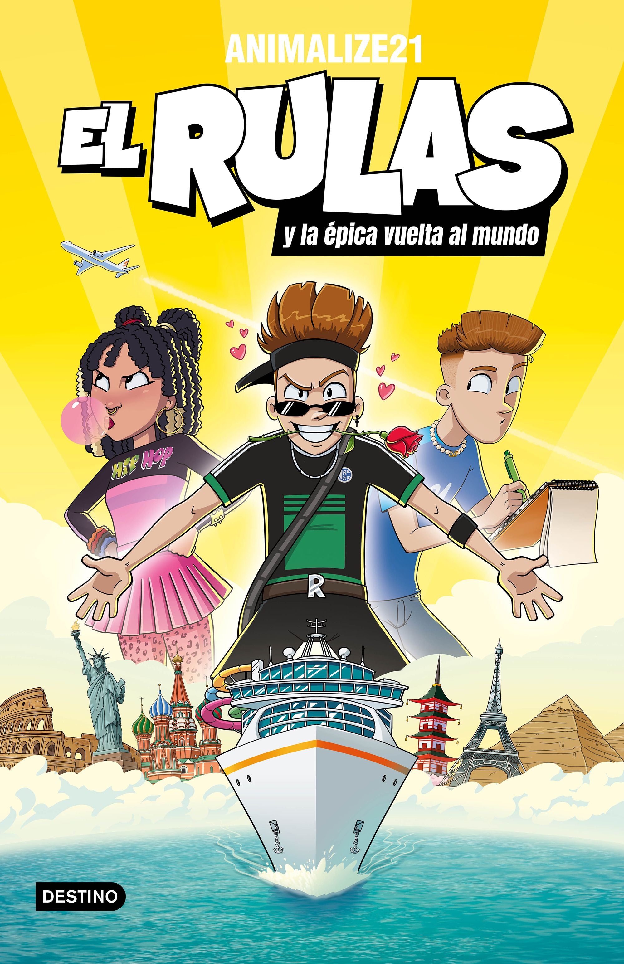 El Rulas 3. El Rulas y la épica vuelta al mundo. Animalize21 (Destino Infantil & Juvenil) 9788408290834 Imagen principal del producto