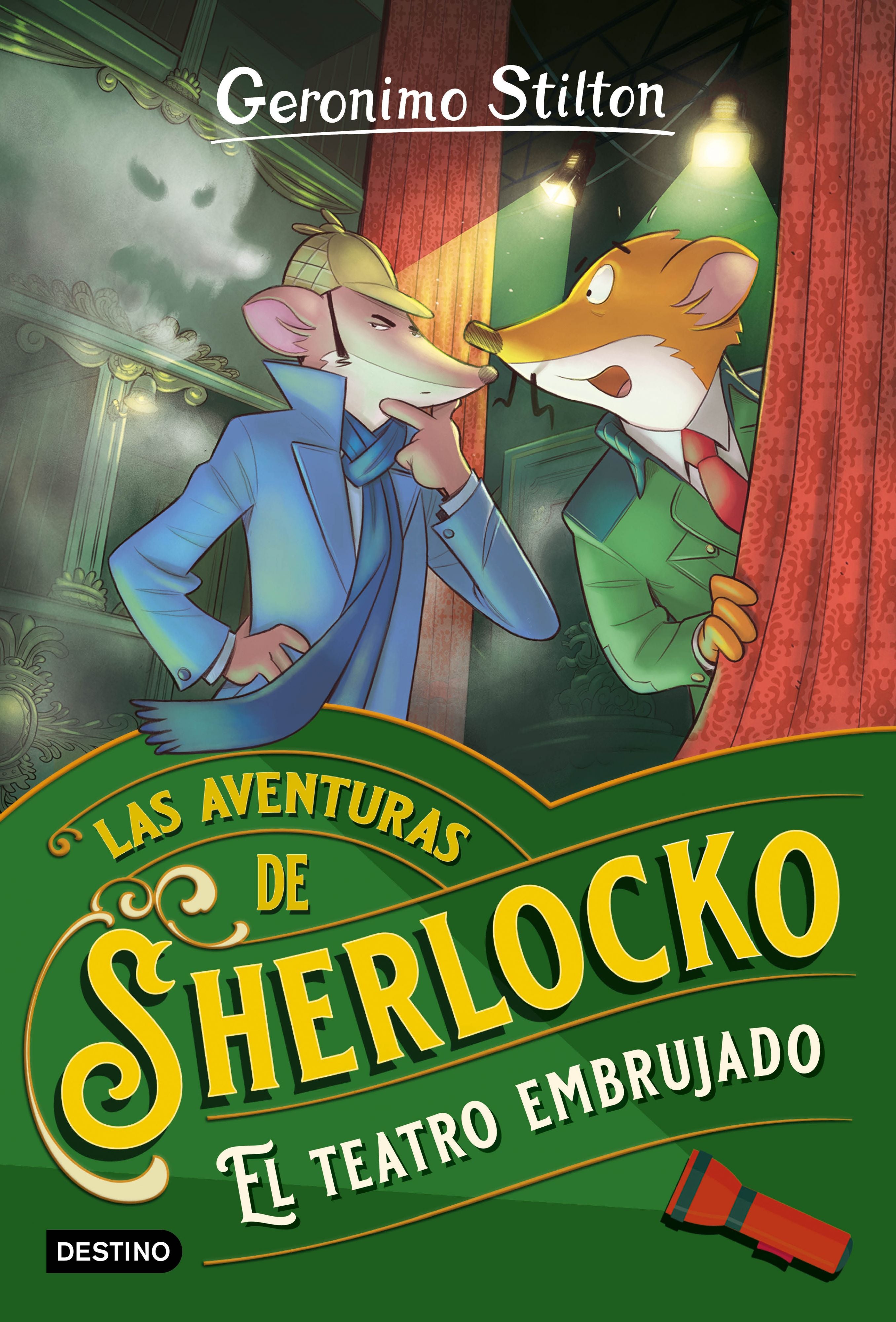 El teatro embrujado: Las aventuras de Sherlocko 4. Geronimo Stilton (Destino Infantil & Juvenil) 9788408266730
