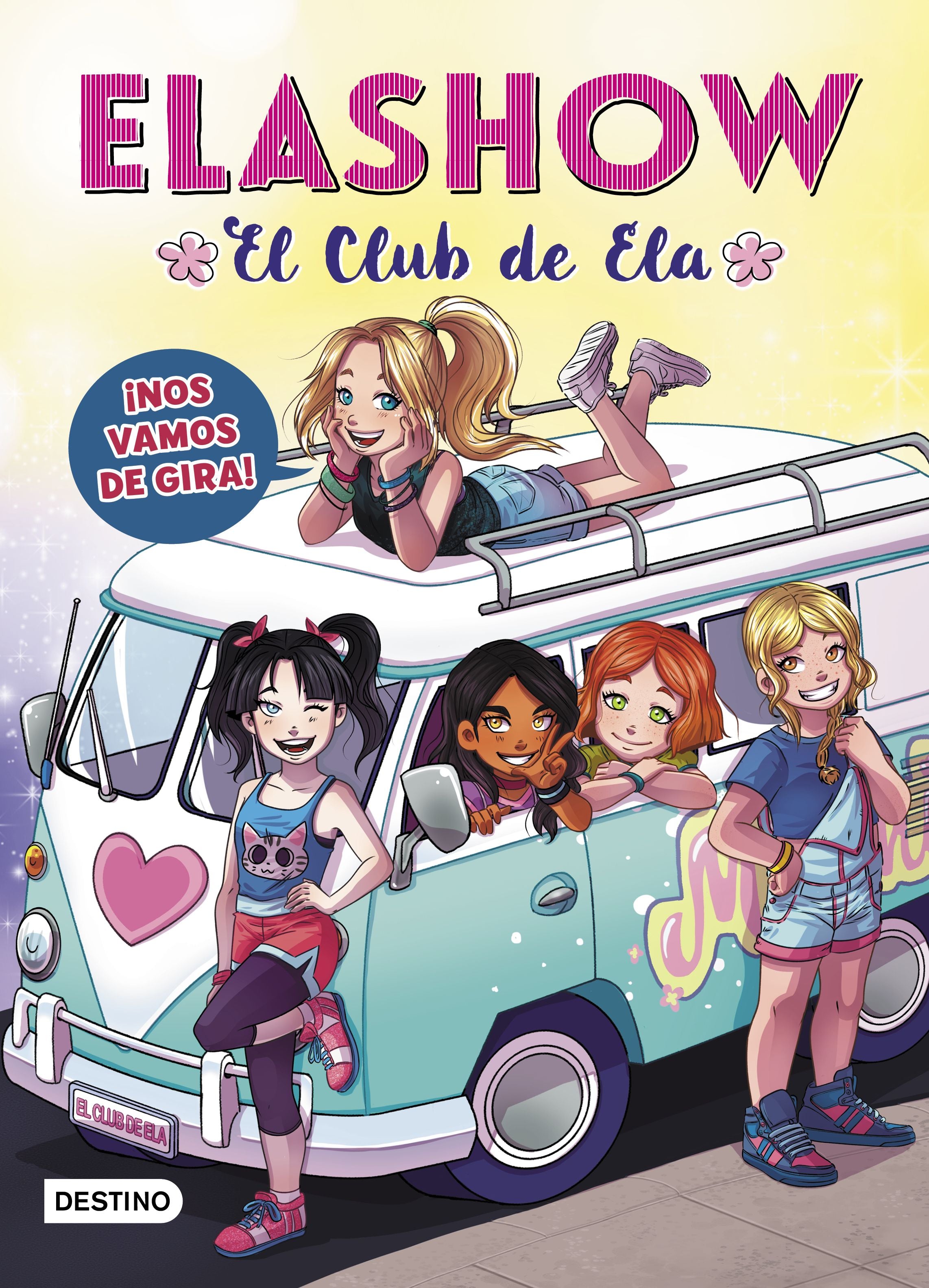Elashow 4. ¡Nos vamos de gira!. Elaia Martínez (Destino Infantil & Juvenil) 9788408214786 Imagen principal del producto