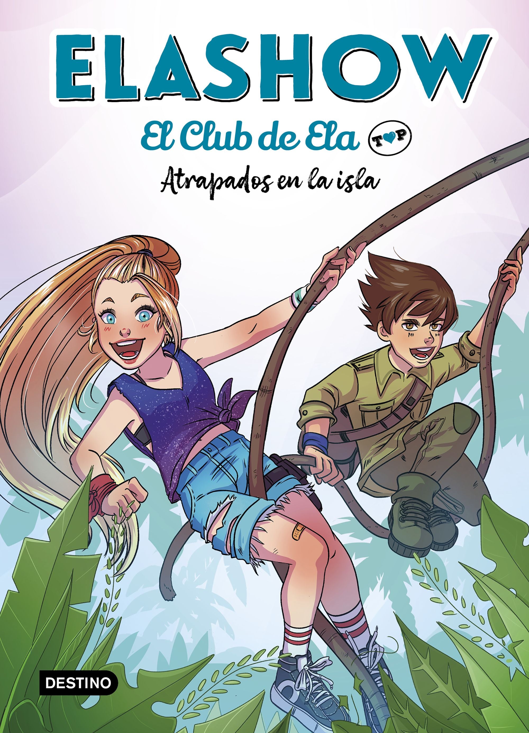 Elashow. El club de Ela Top 3. Atrapados en la isla. Elaia Martínez (Destino Infantil & Juvenil) 9788408242871 Imagen principal del producto