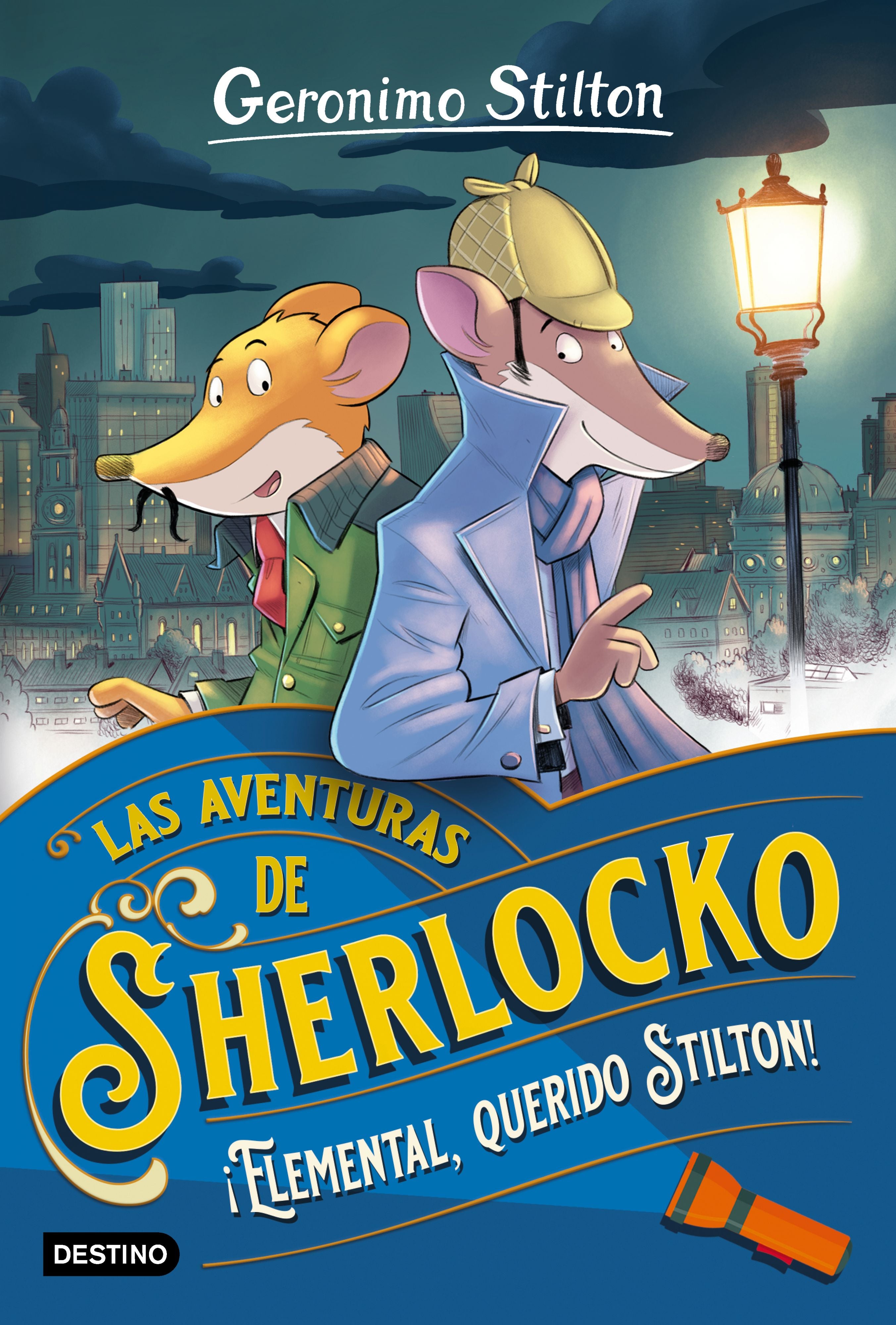 ¡Elemental, querido Stilton!: Las aventuras de Sherlocko 1. Geronimo Stilton (Destino Infantil & Juvenil) 9788408247081 Imagen principal del producto