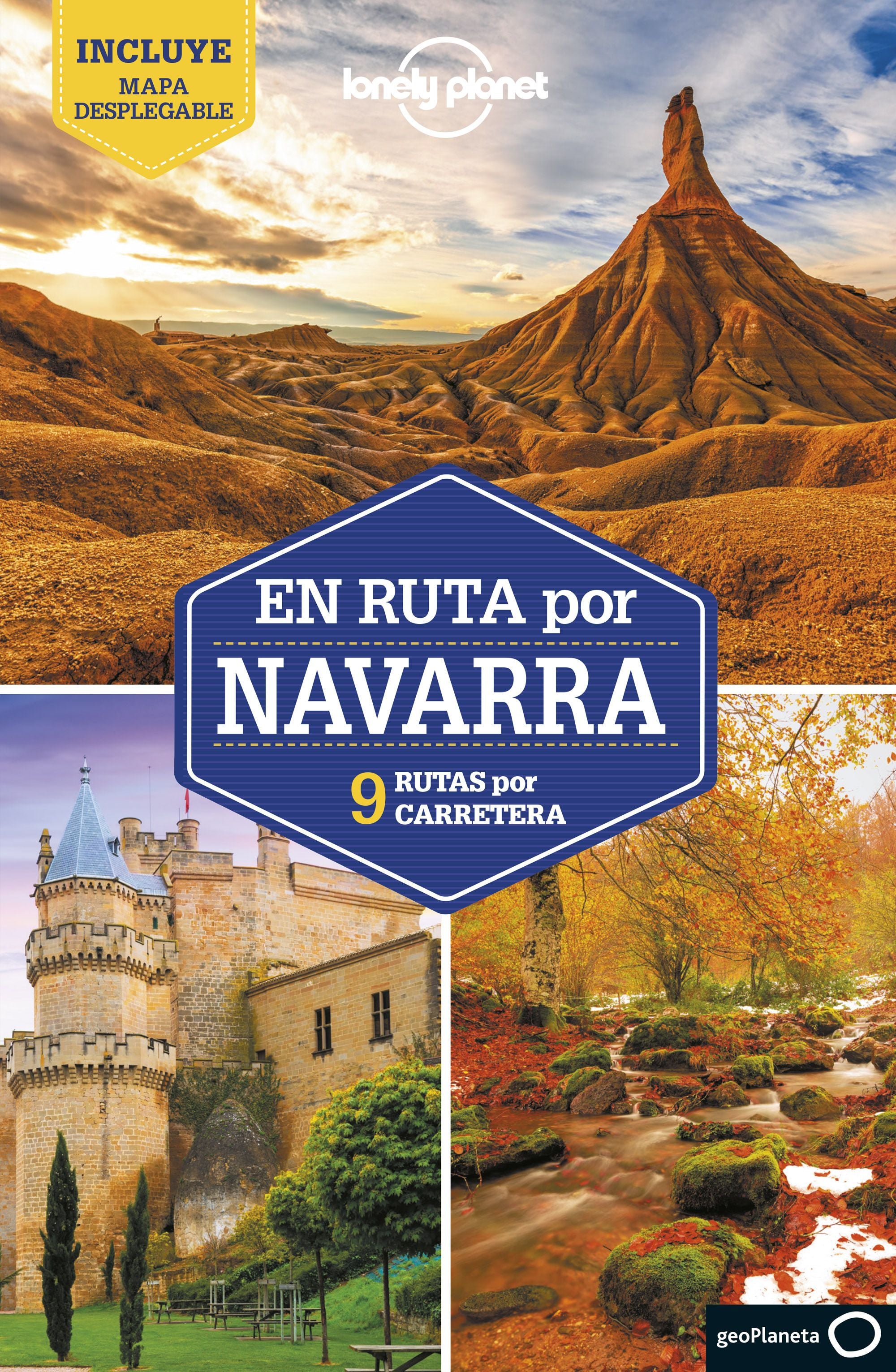 En ruta por Navarra 1: 9 Rutas por carretera. Giacomo Bassi (GeoPlaneta) 9788408240563 Imagen principal del producto