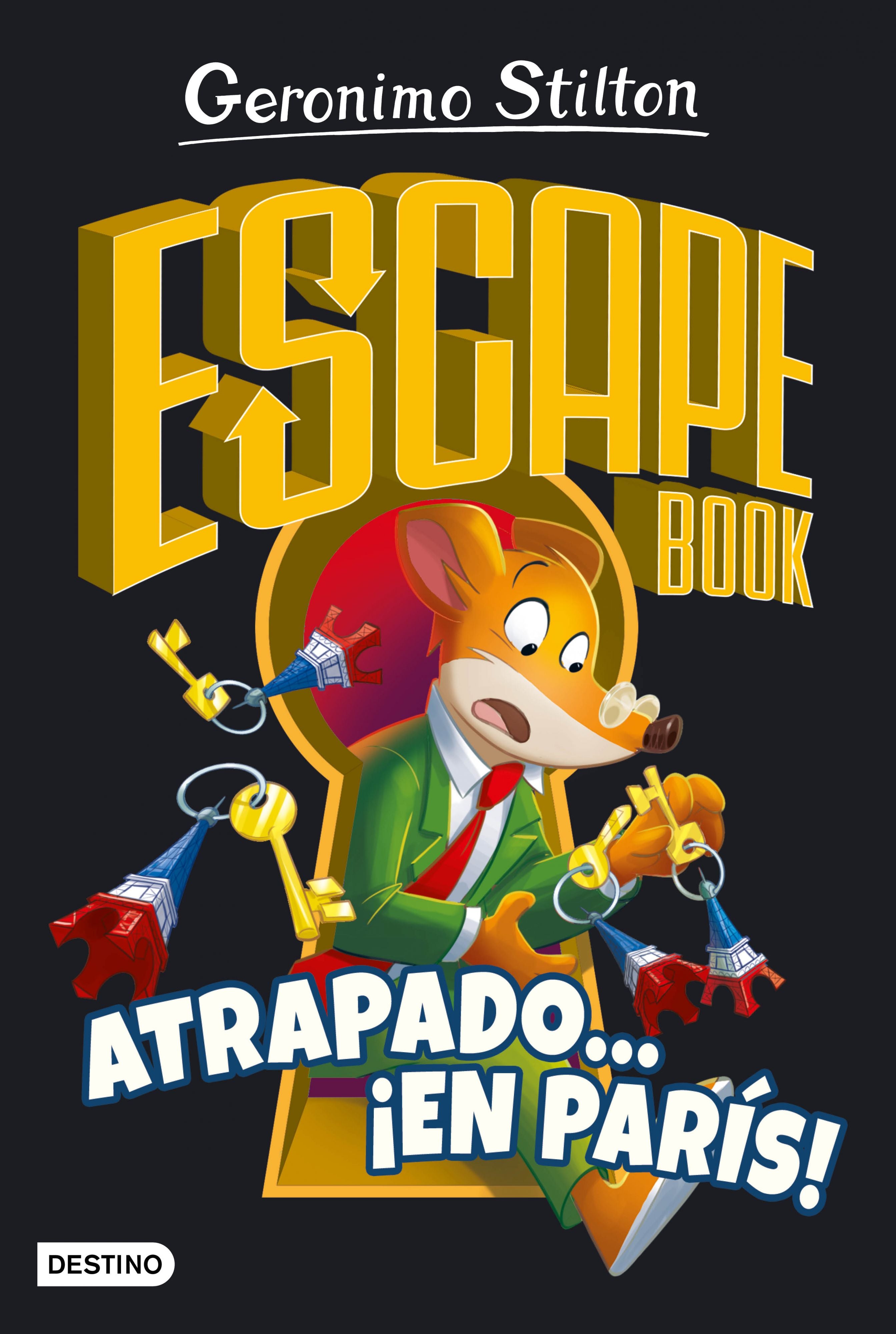 Escape book. Atrapado... ¡en París!. Geronimo Stilton (Destino Infantil & Juvenil) 9788408260424 Imagen principal del producto