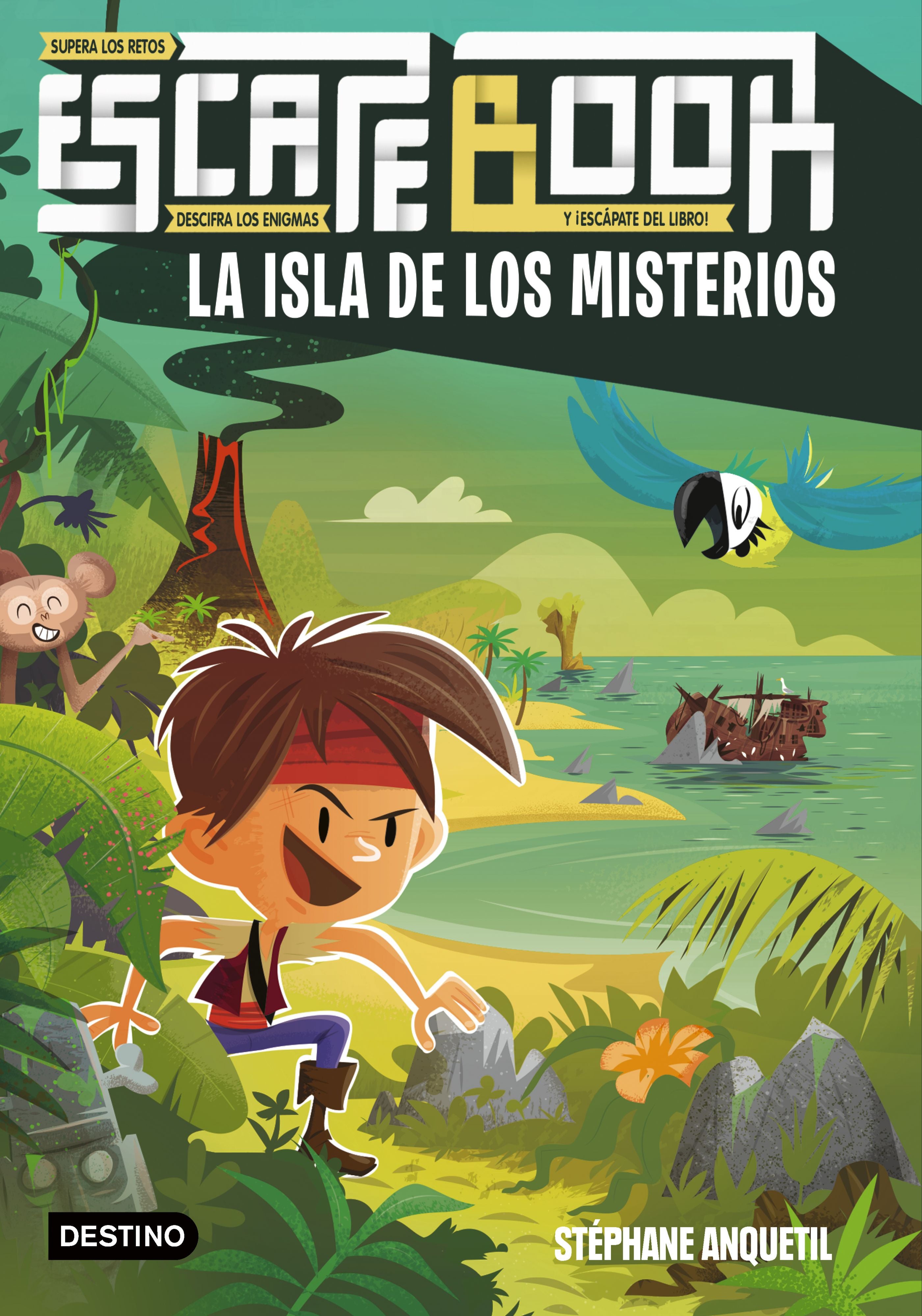 Escape book. La isla de los misterios. Stéphane Anquetil (Destino Infantil & Juvenil) 9788408227236