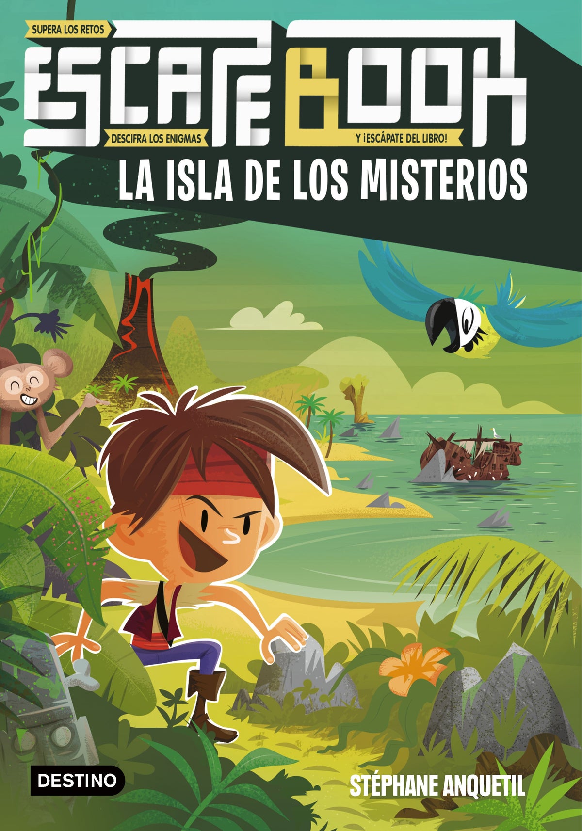 Escape book. La isla de los misterios. Stéphane Anquetil (Destino Infantil & Juvenil) 9788408227236