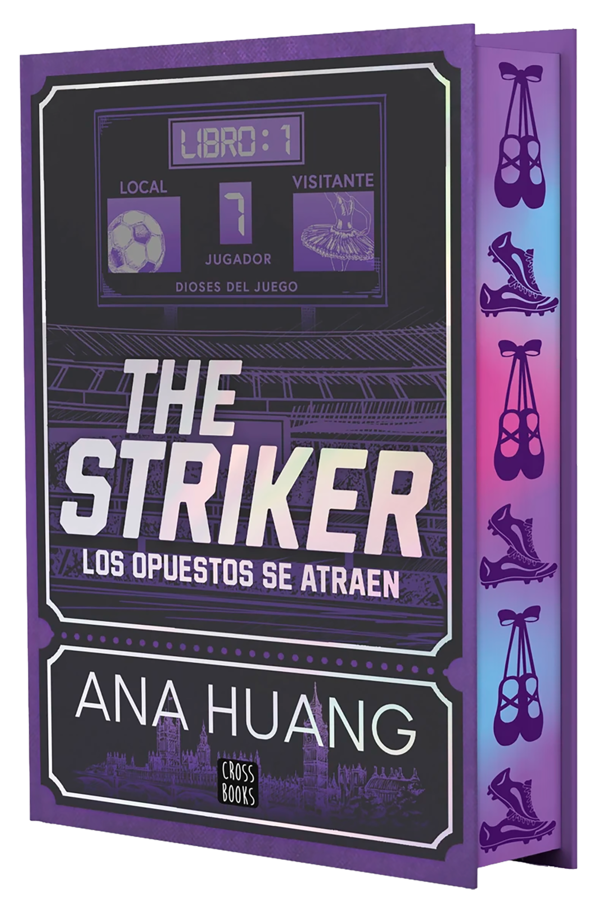 Especial The Striker Dioses juego 1: Edición especial con cantos tintados. Ana Huang (Crossbooks) 9788408297857 Imagen principal del producto