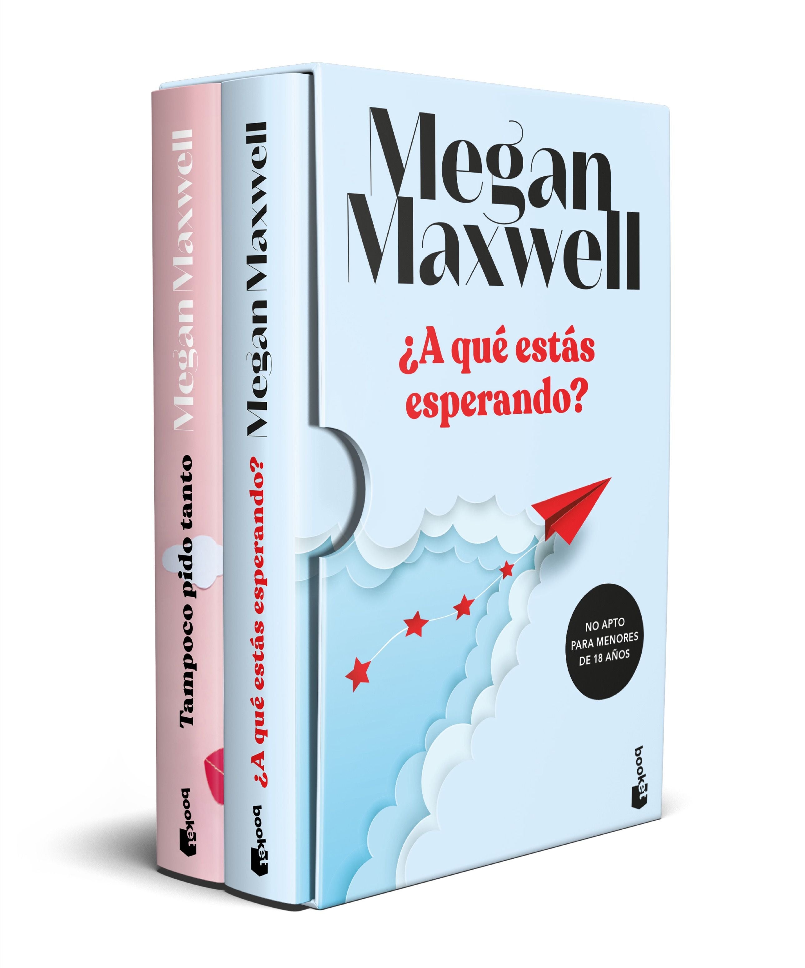 Estuche ¿A qué estás esperando? + Tampoco pido tanto: Incluye ¿A qué estás esperando? y Tampoco pido tanto. Megan Maxwell (Booket) 9788408261629 Imagen principal del producto