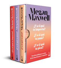 Estuche ¿A ti qué te pica? + ¿A ti qué te pasa? + ¿A ti qué te importa?. Megan Maxwell (Booket) 9788408295839