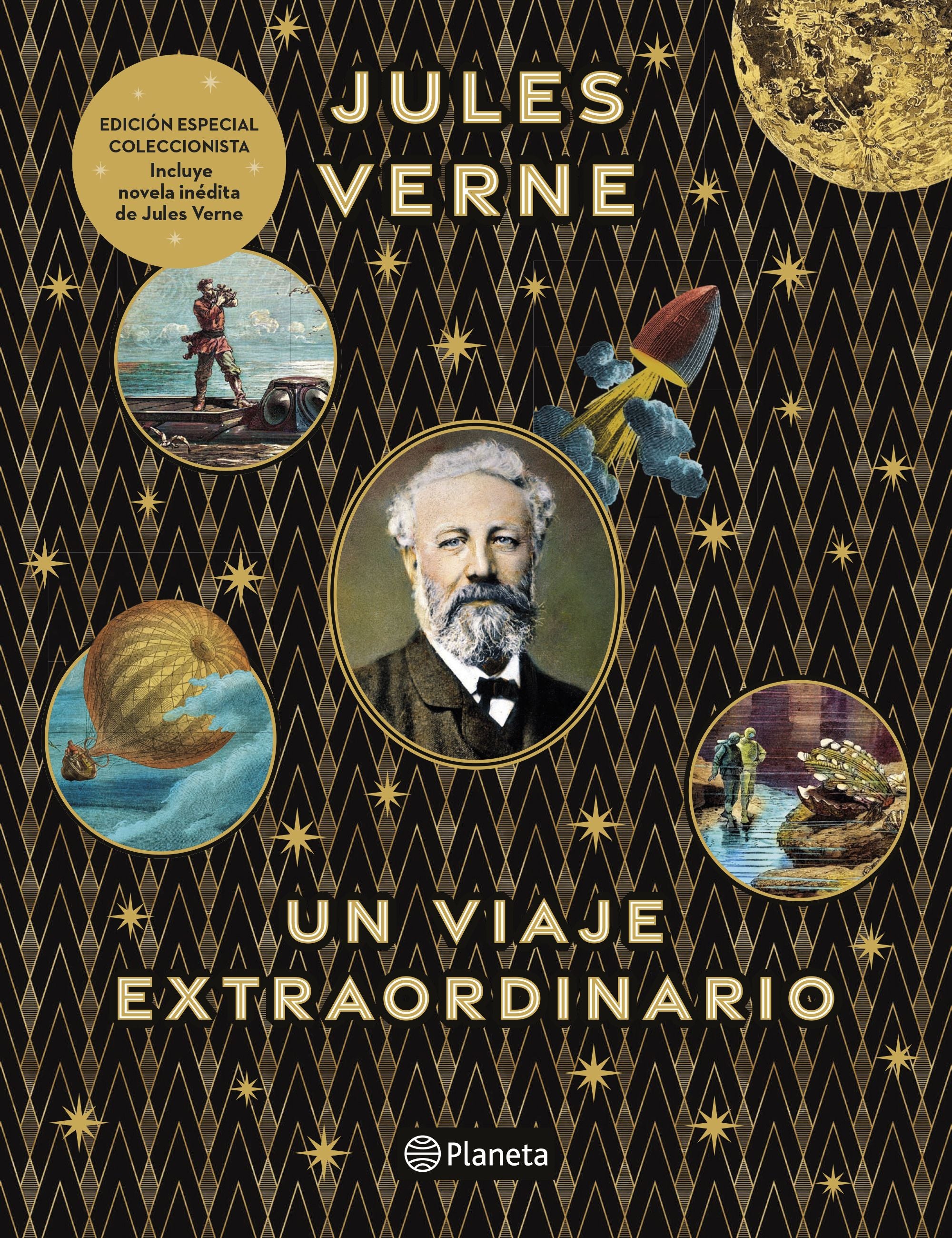 Estuche coleccionista Jules Verne. Un viaje extraordinario. Ariel Pérez Rodríguez (Editorial Planeta) 9788408296898 Imagen principal del producto