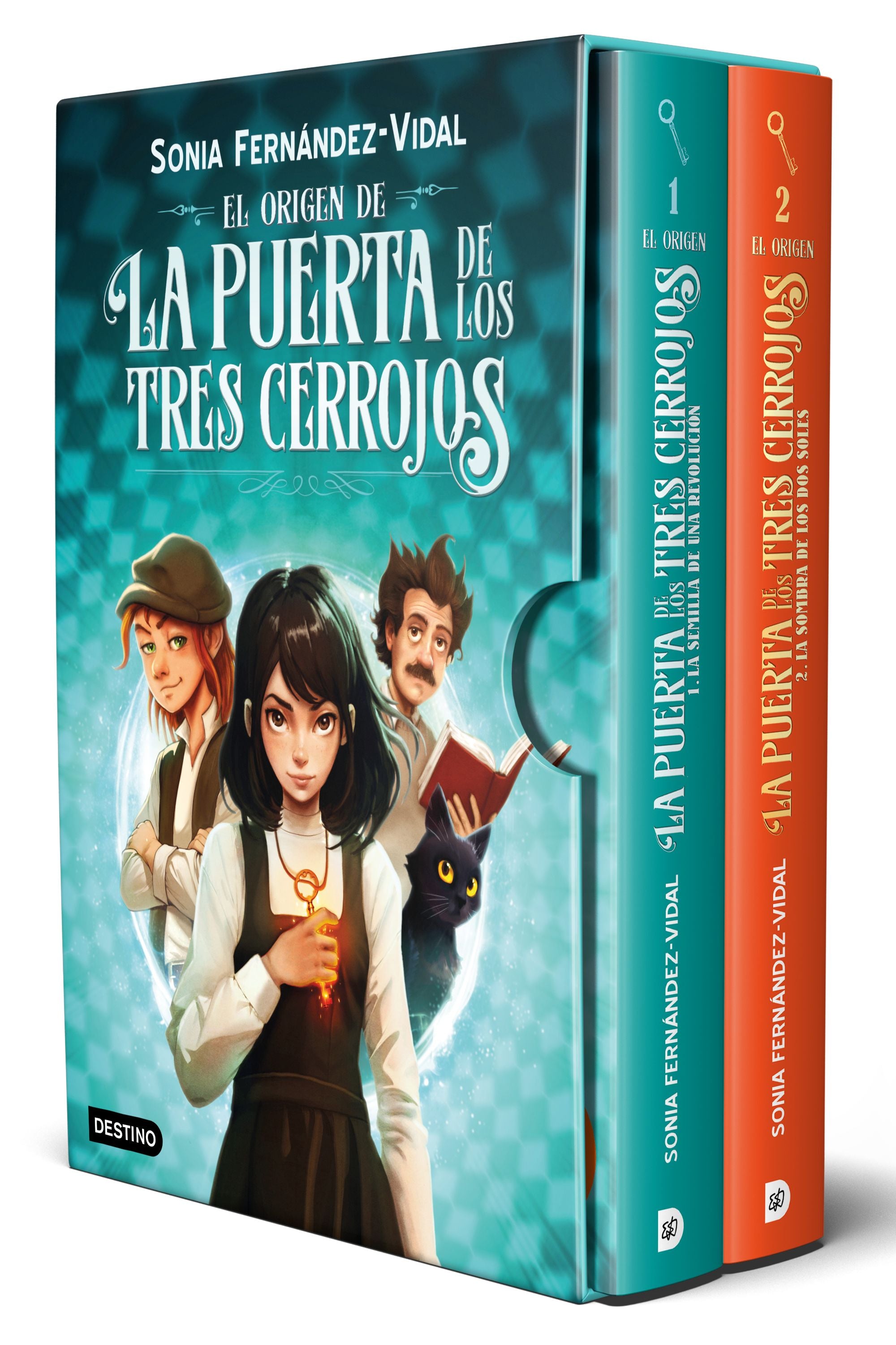 Estuche El Origen de la puerta de los tres cerrojos. Sónia Fernández-Vidal (Destino Infantil & Juvenil) 9788408317043