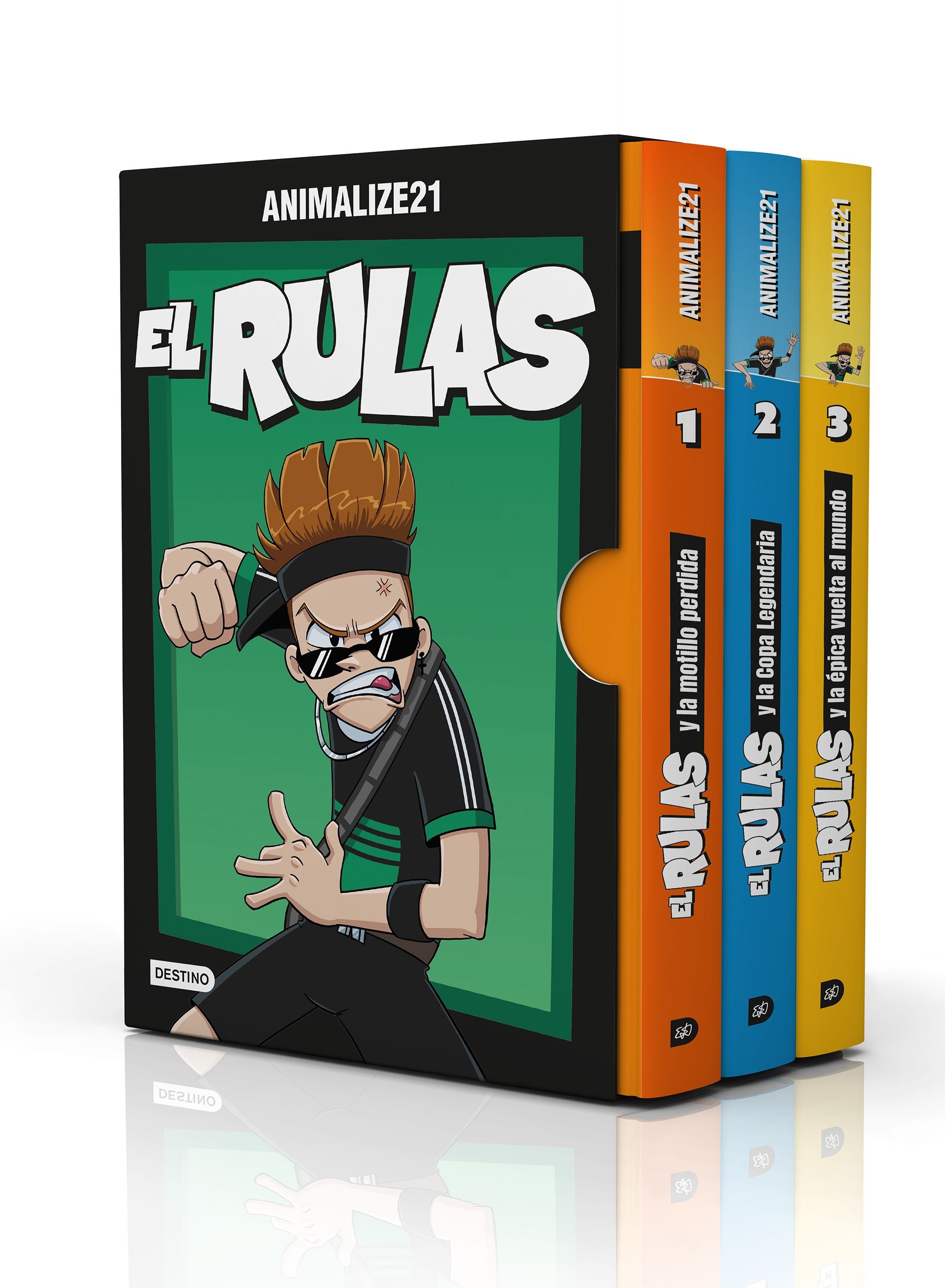 Estuche El Rulas (1, 2, 3). Animalize21 (Destino Infantil & Juvenil) 9788408295471 Imagen principal del producto