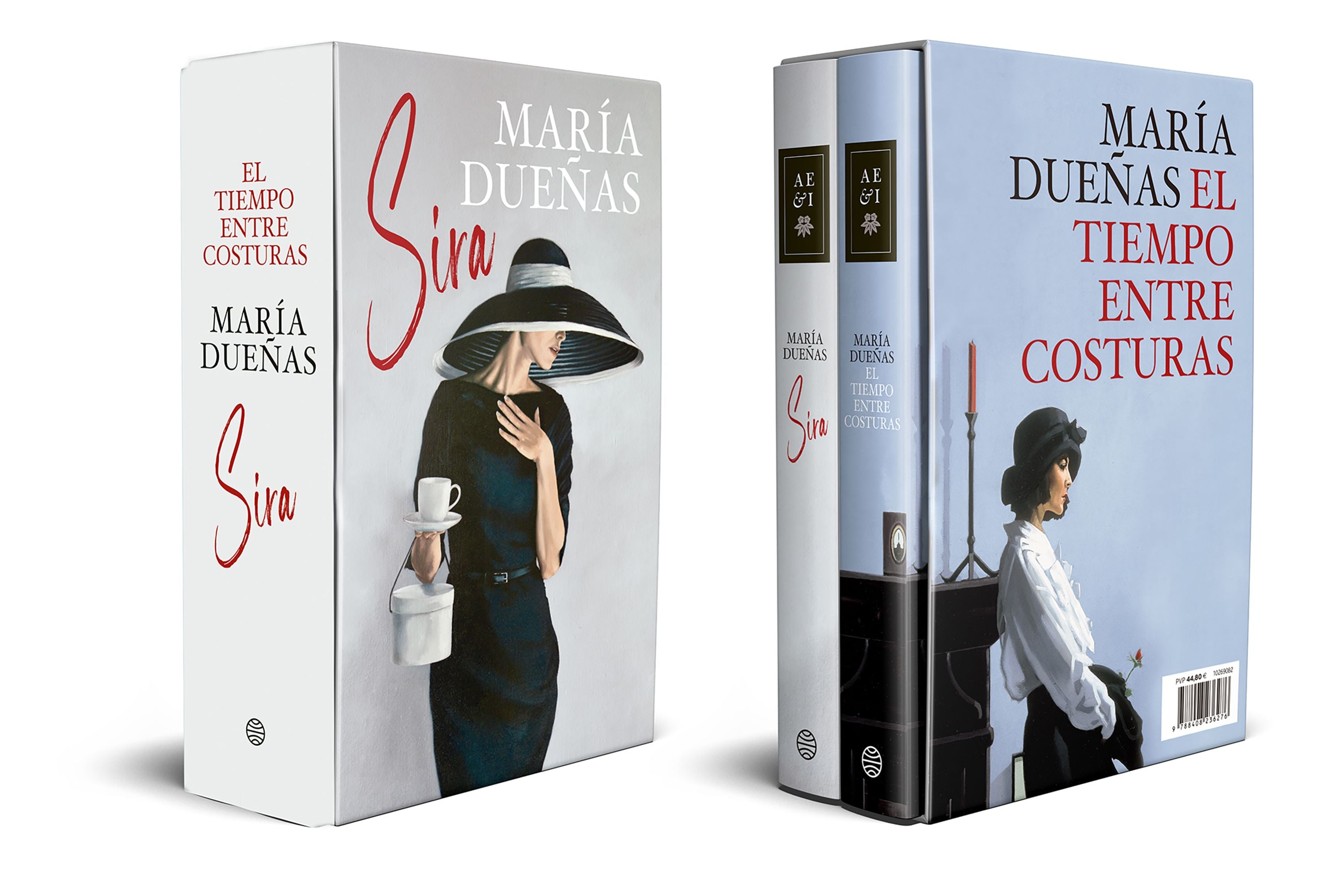 Estuche El tiempo entre costuras y Sira. María Dueñas (Editorial Planeta) 9788408240709 Imagen principal del producto