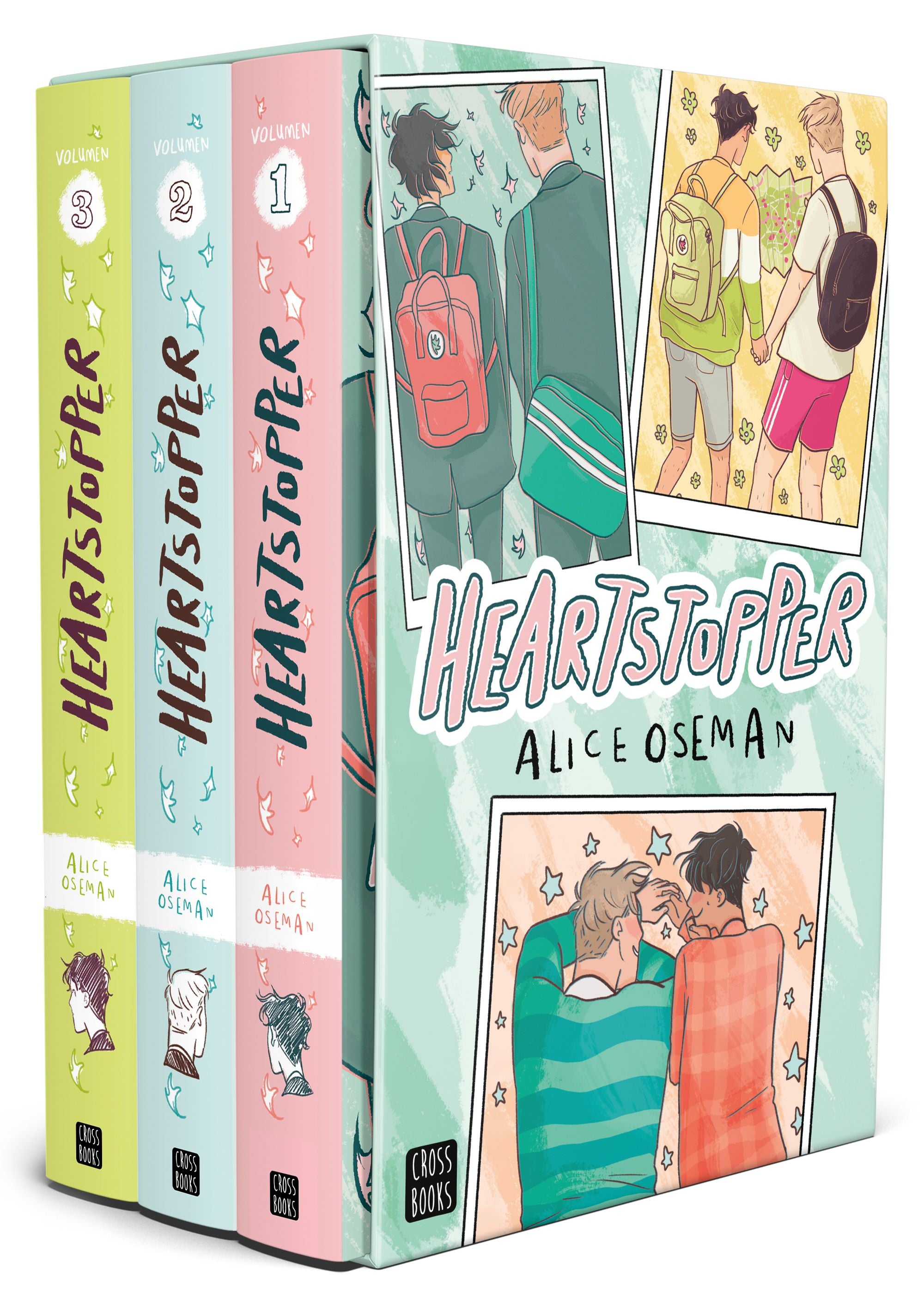 Estuche Heartstopper. Alice Oseman (Crossbooks) 9788408261551 Imagen principal del producto