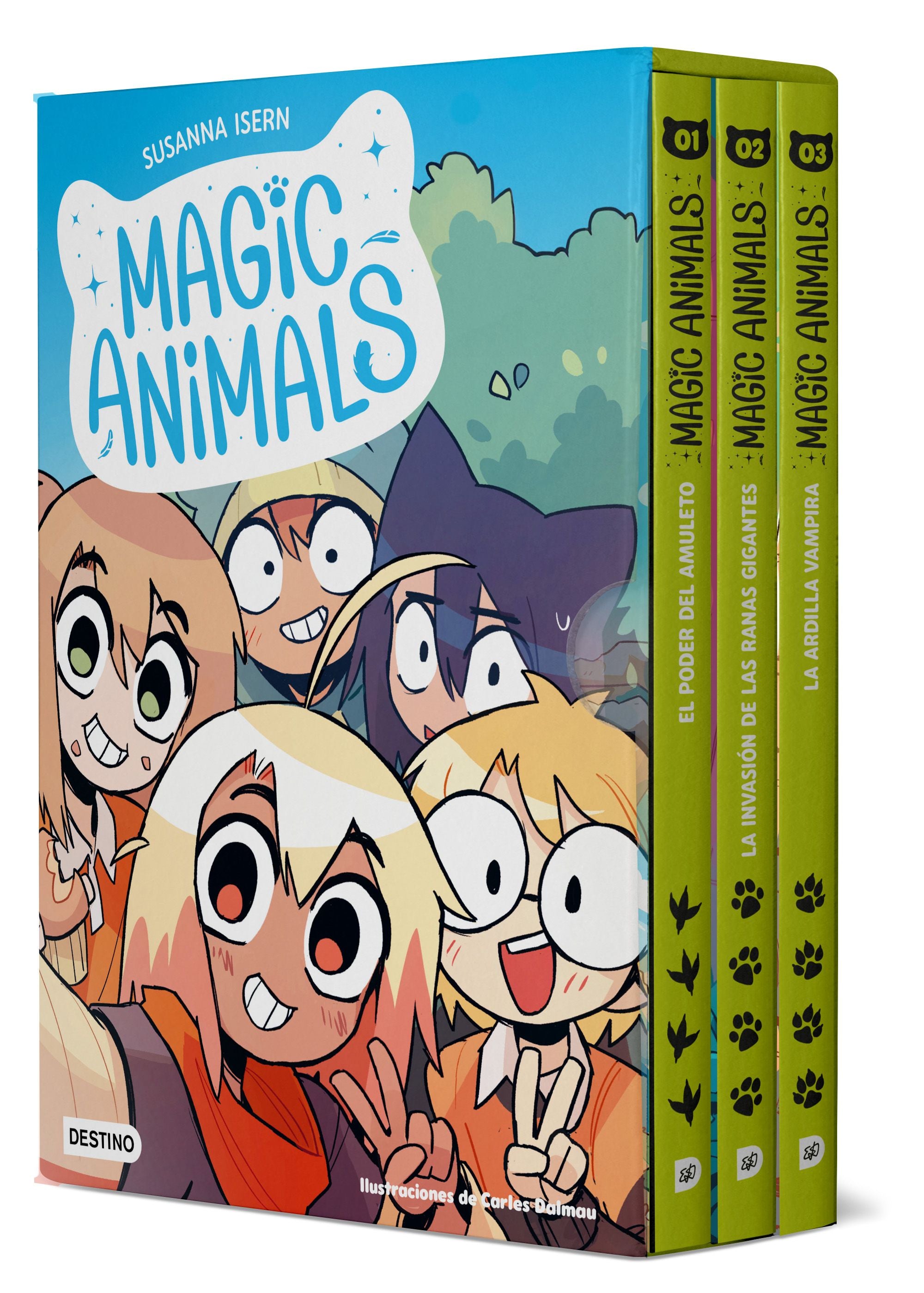 Estuche Magic Animals. Susanna Isern (Destino Infantil & Juvenil) 9788408309987 Imagen principal del producto