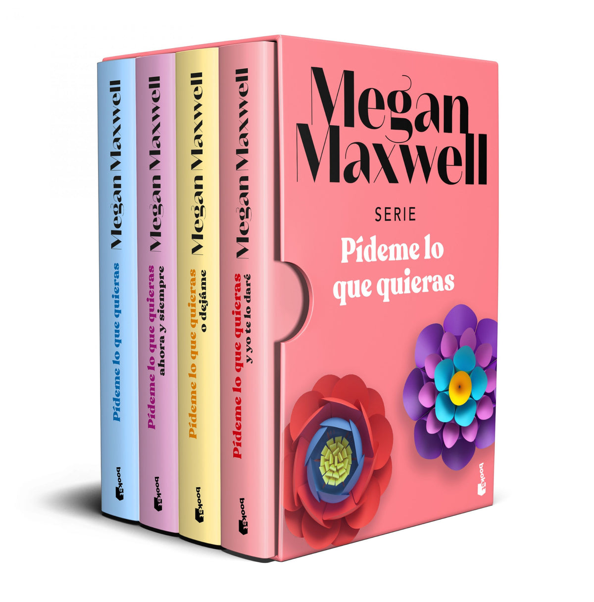 Estuche Pídeme lo que quieras. Megan Maxwell (Booket) 9788408239468