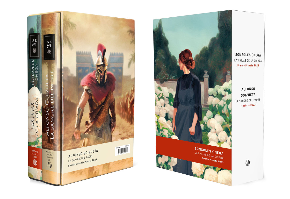 Estuche Premio Planeta 2023 (Las hijas de la criada + La sangre del padre). Sonsoles Ónega (Editorial Planeta) 9788408280194