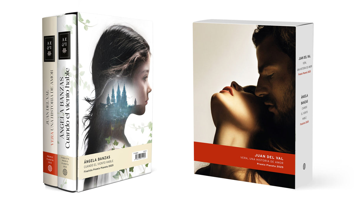 Estuche Premio Planeta 2025: Vera, una historia de amor + Cuando el viento hable. Juan del Val (Editorial Planeta) 9788408311560