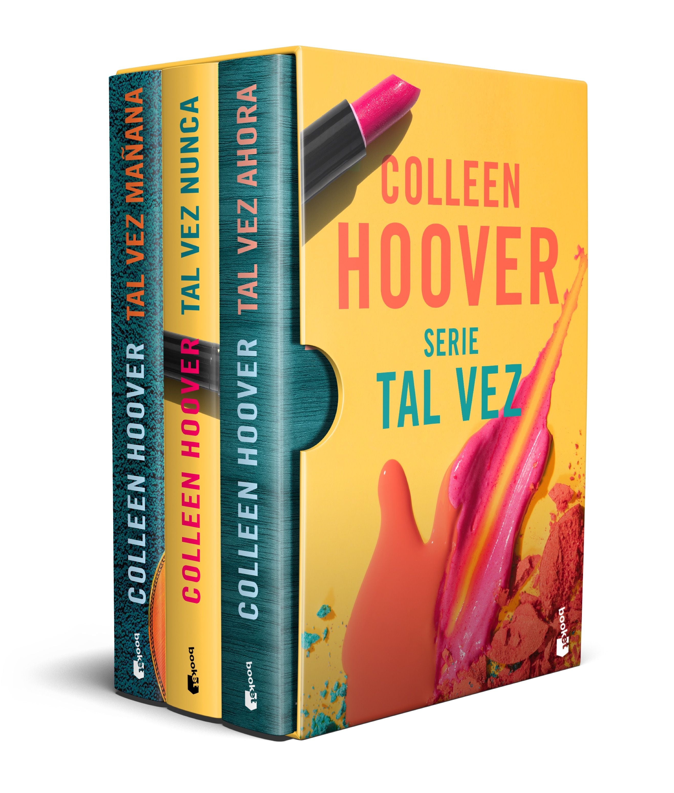 ESTUCHE TAL VEZ: Incluye los títulos Tal vez mañana, Tal vez nunca y Tal vez ahora. Colleen Hoover (Booket) 9788408275695 Imagen principal del producto