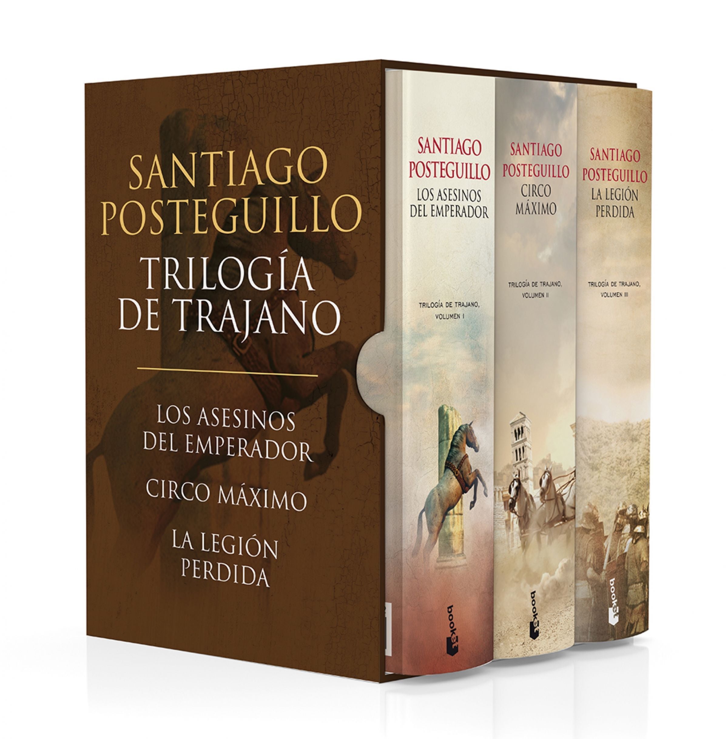 Estuche Trilogía de Trajano Imagen principal del producto