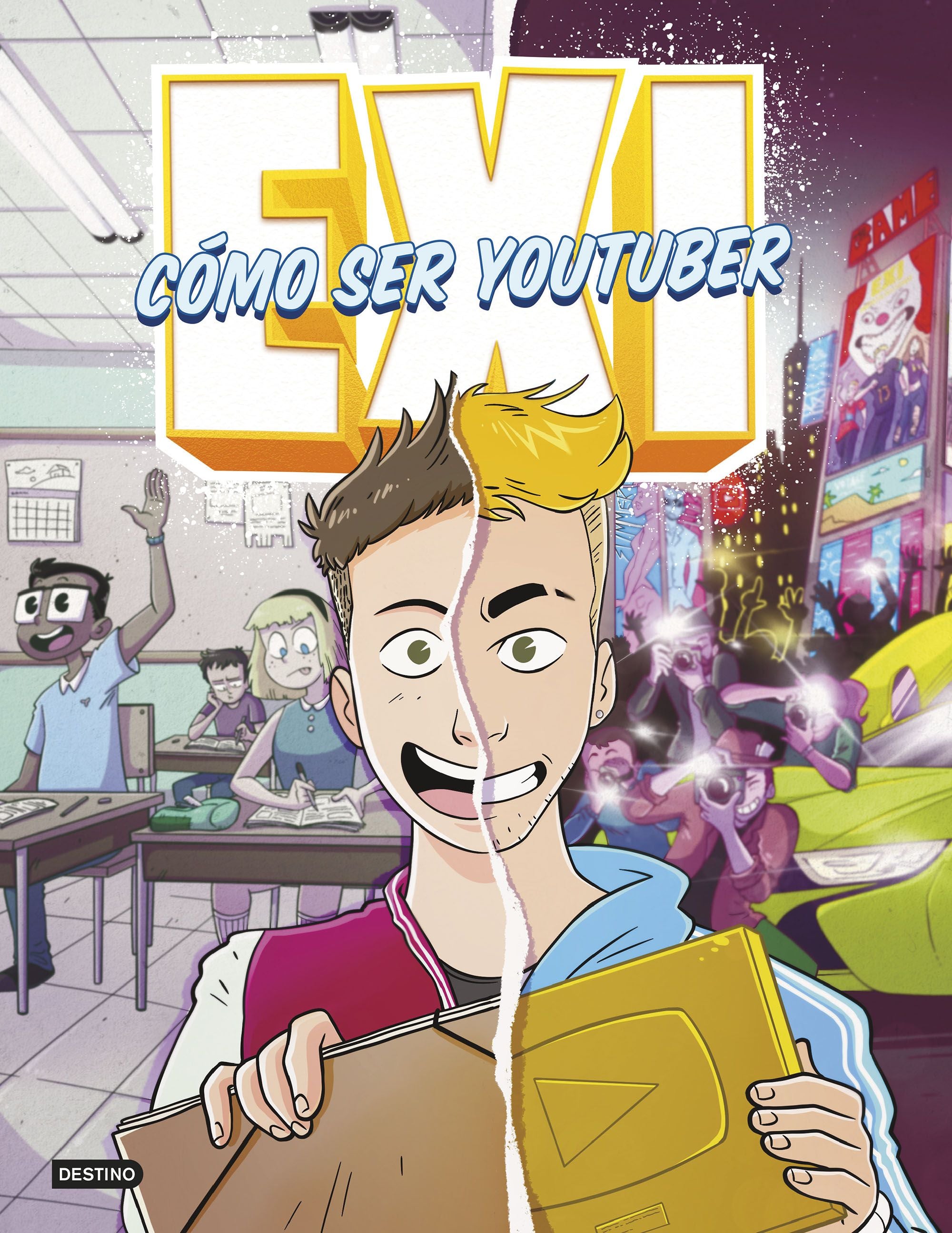 Exi. Cómo ser youtuber. Exi (Destino Infantil & Juvenil) 9788408253754 Imagen principal del producto