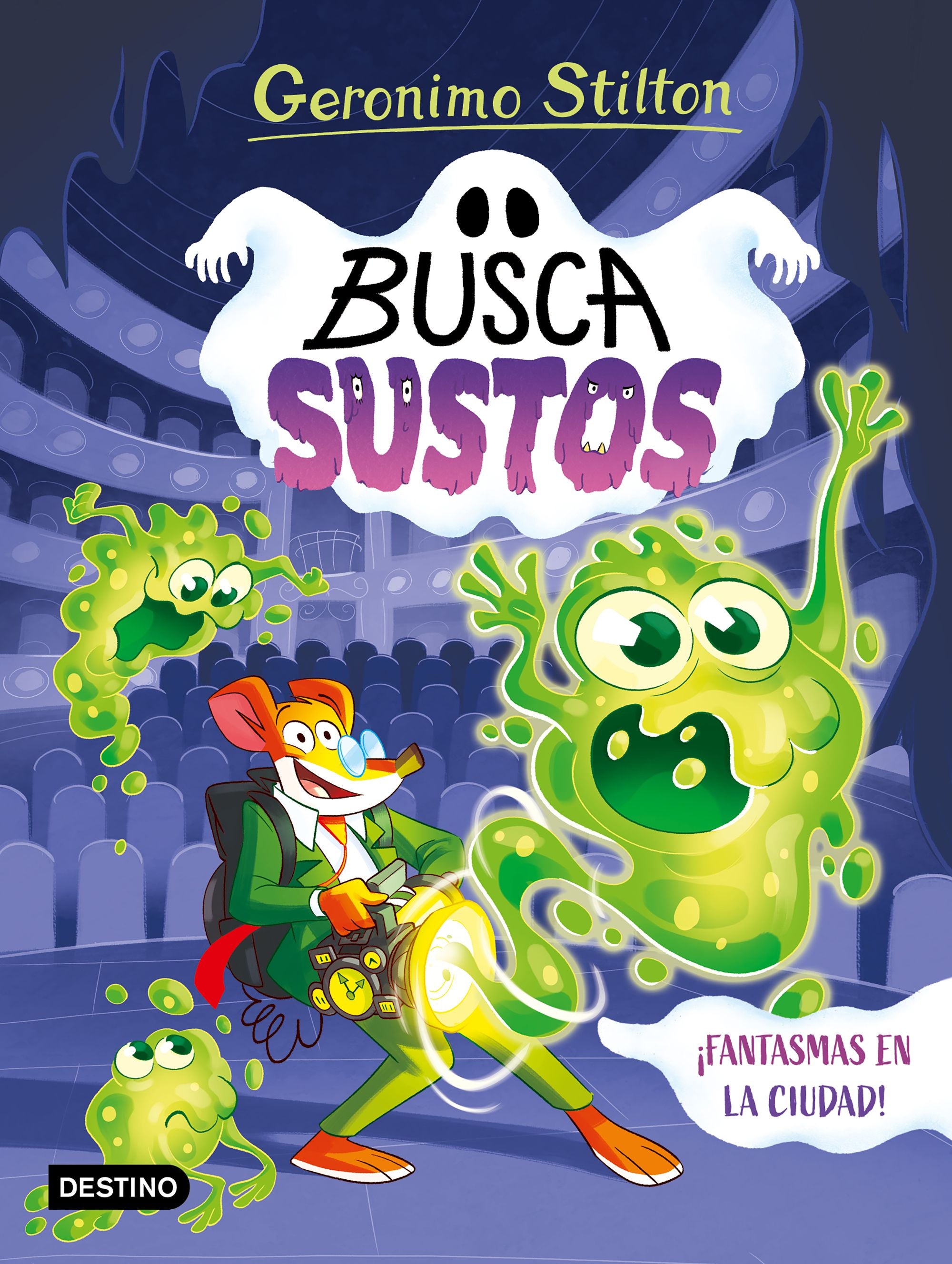 ¡Fantasmas en la ciudad!: Los Buscasustos 1. Geronimo Stilton (Destino Infantil & Juvenil) 9788408305897