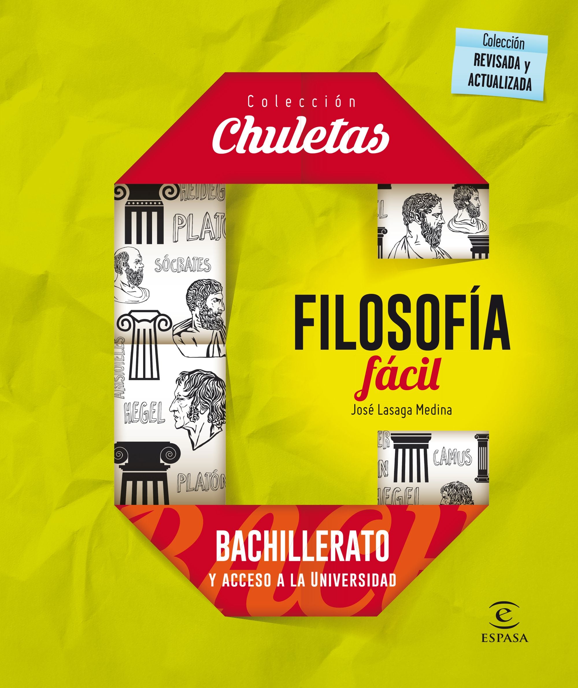 Filosofía fácil para bachillerato. José Lasaga Medina (Espasa) 9788467044560 Imagen principal del producto