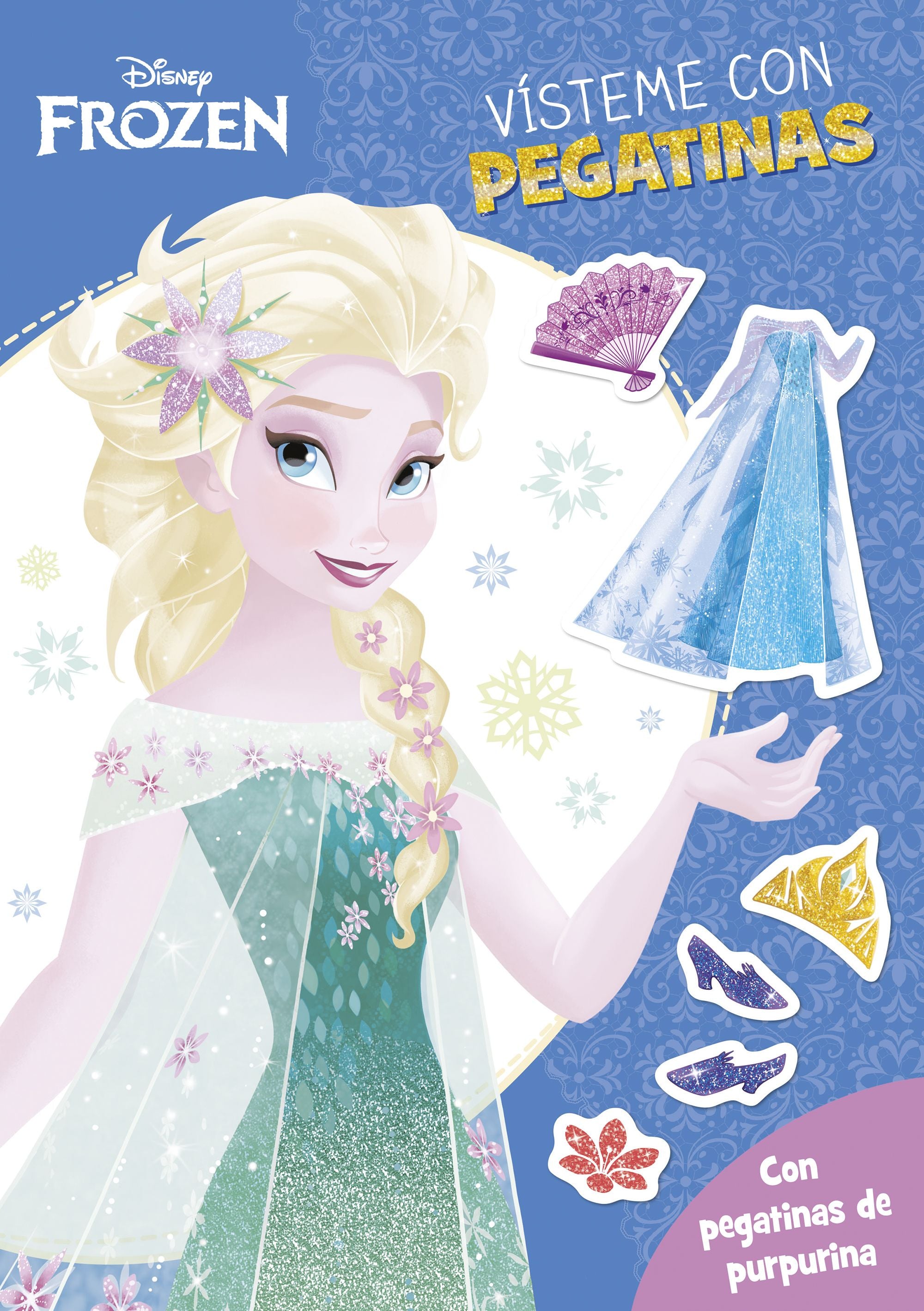 Frozen. Vísteme con pegatinas 2. Disney (Libros Disney) 9788410029385 Imagen principal del producto