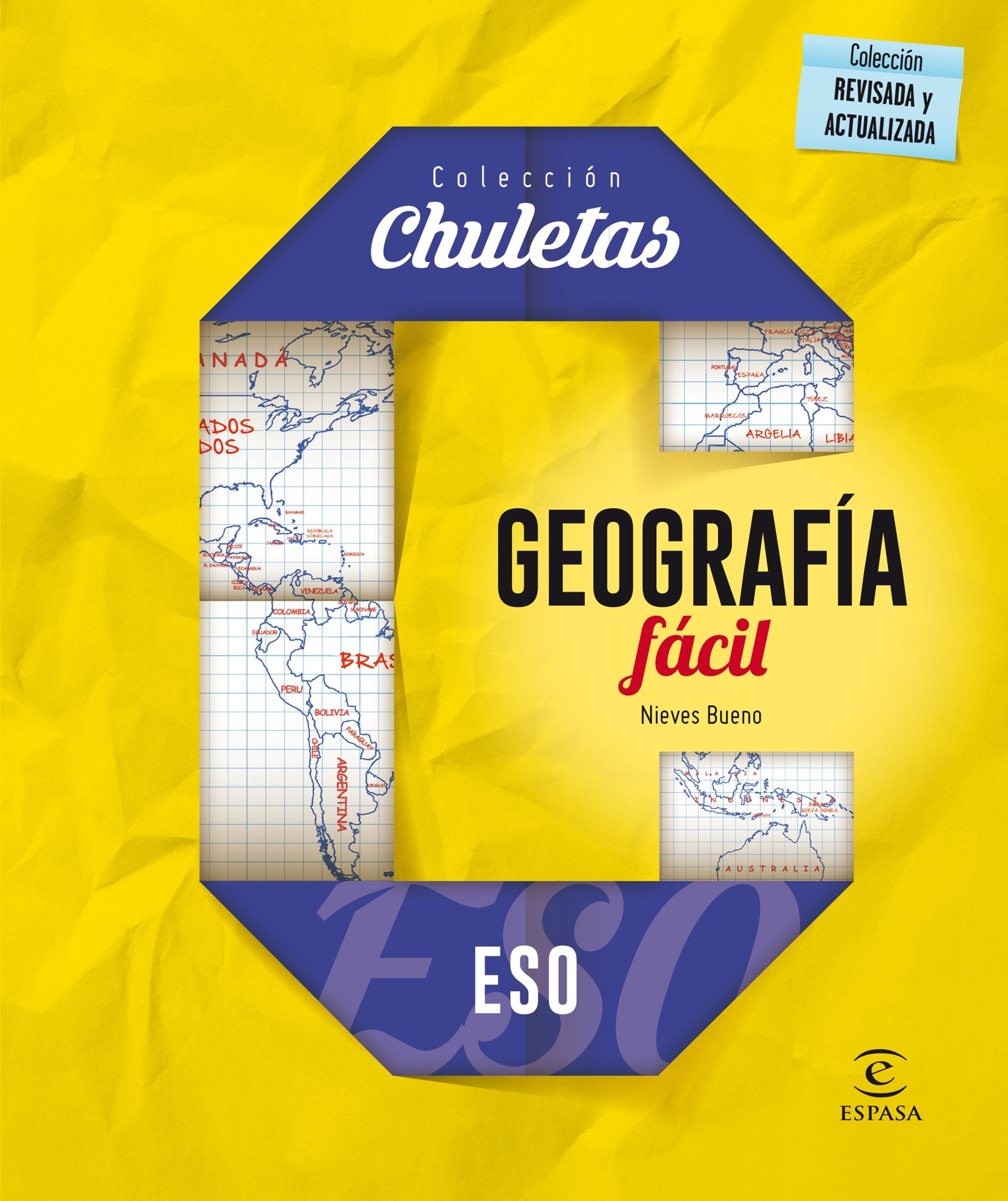 Geografía fácil para la ESO. Nieves Bueno (Espasa) 9788467044416