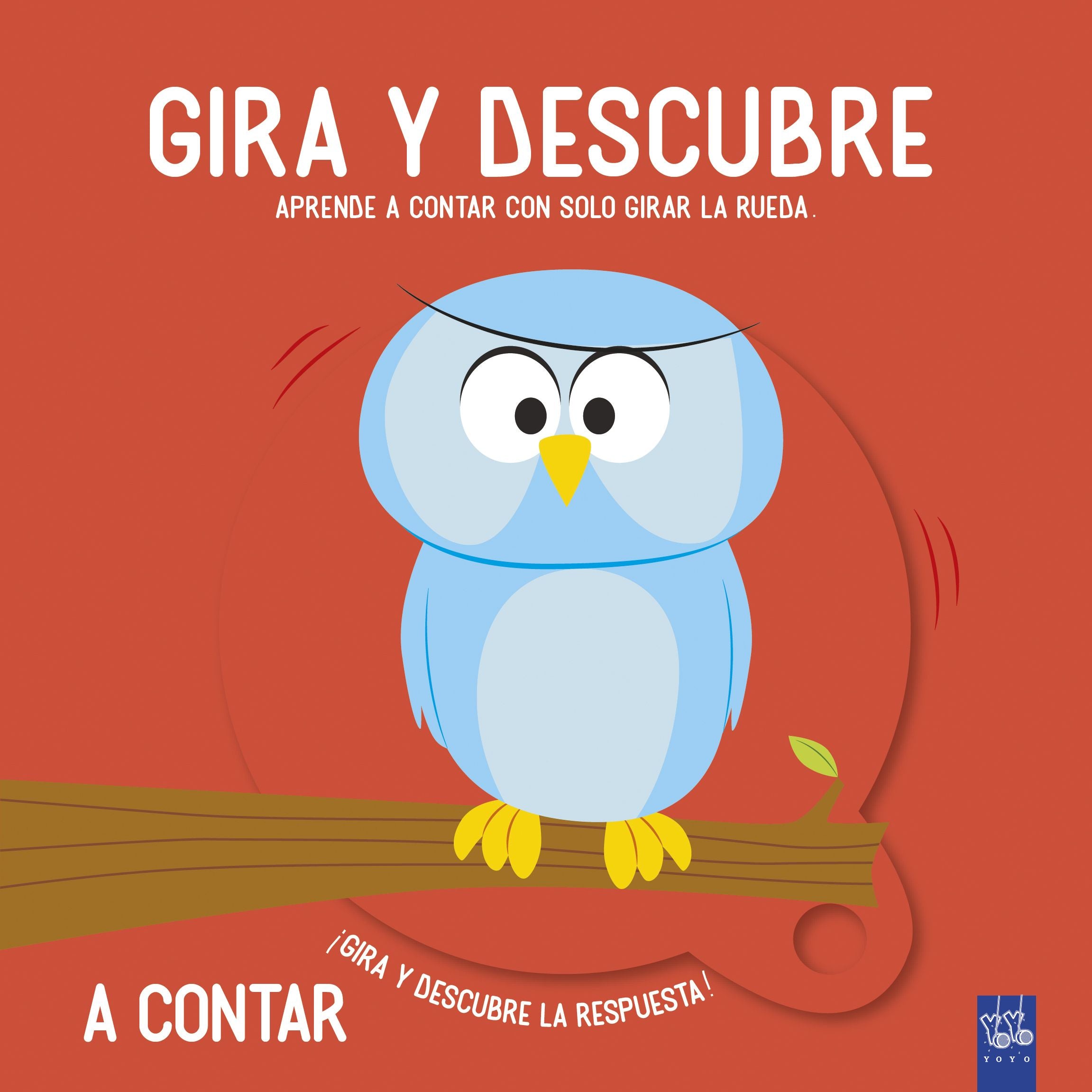 Gira y descubre. A contar. YOYO (Yoyo) 9788408221470 Imagen principal del producto