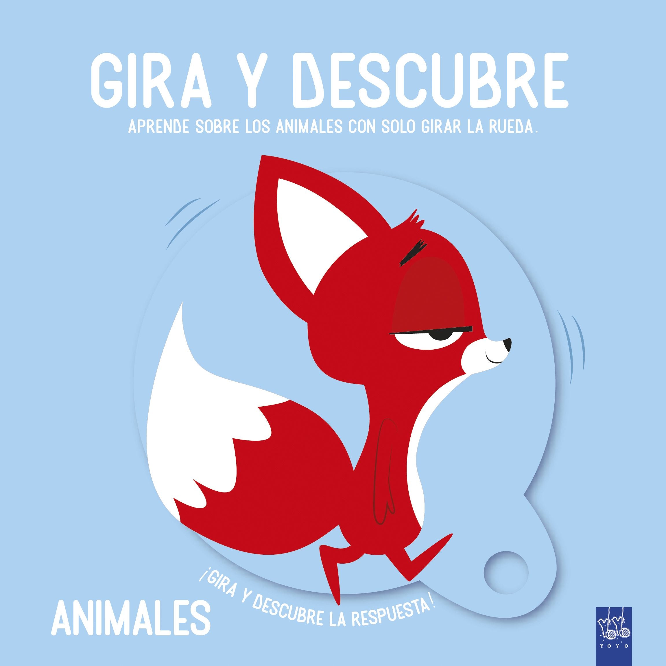 Gira y descubre. Animales. YOYO (Yoyo) 9788408221449 Imagen principal del producto