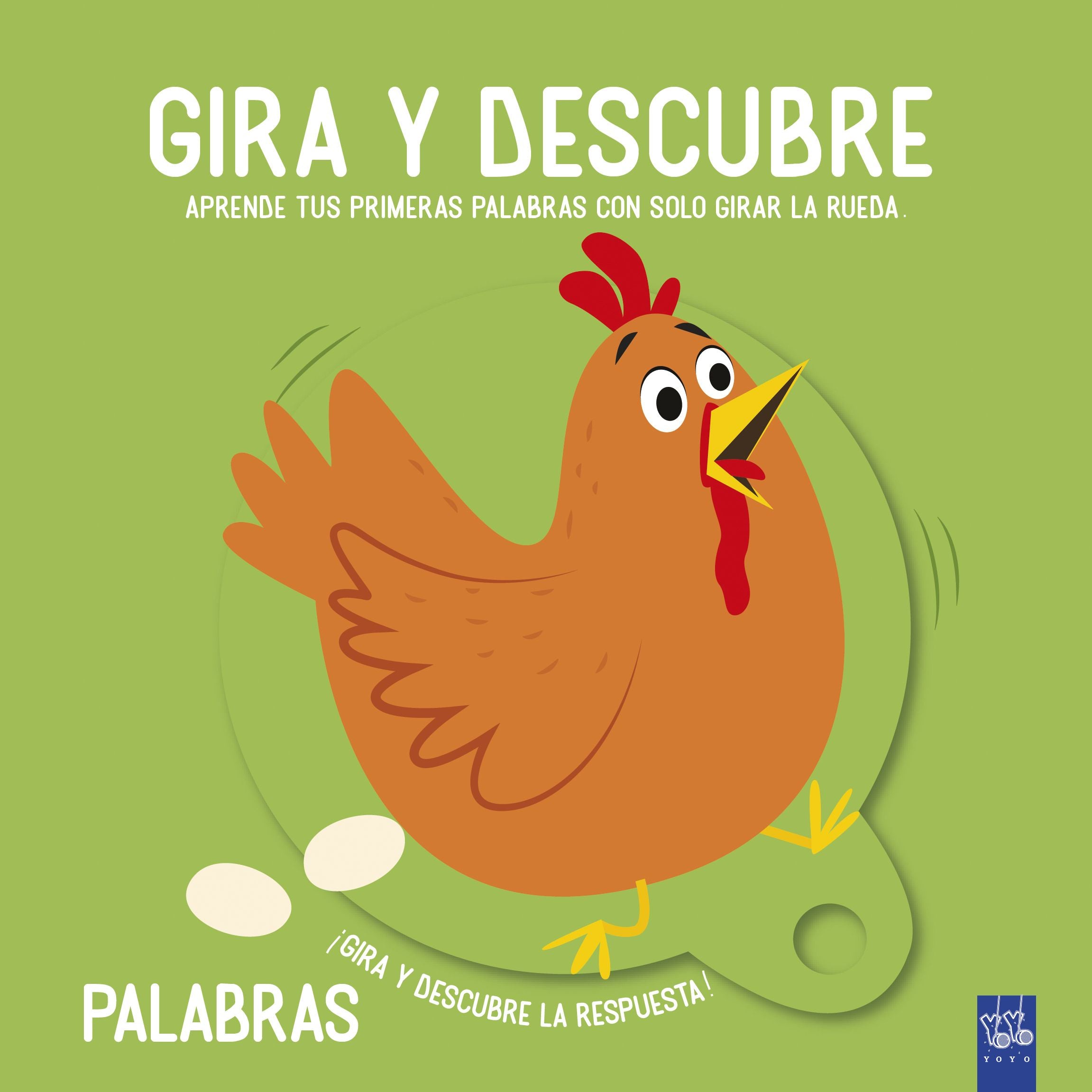 Gira y descubre. Palabras. YOYO (Yoyo) 9788408221463 Imagen principal del producto