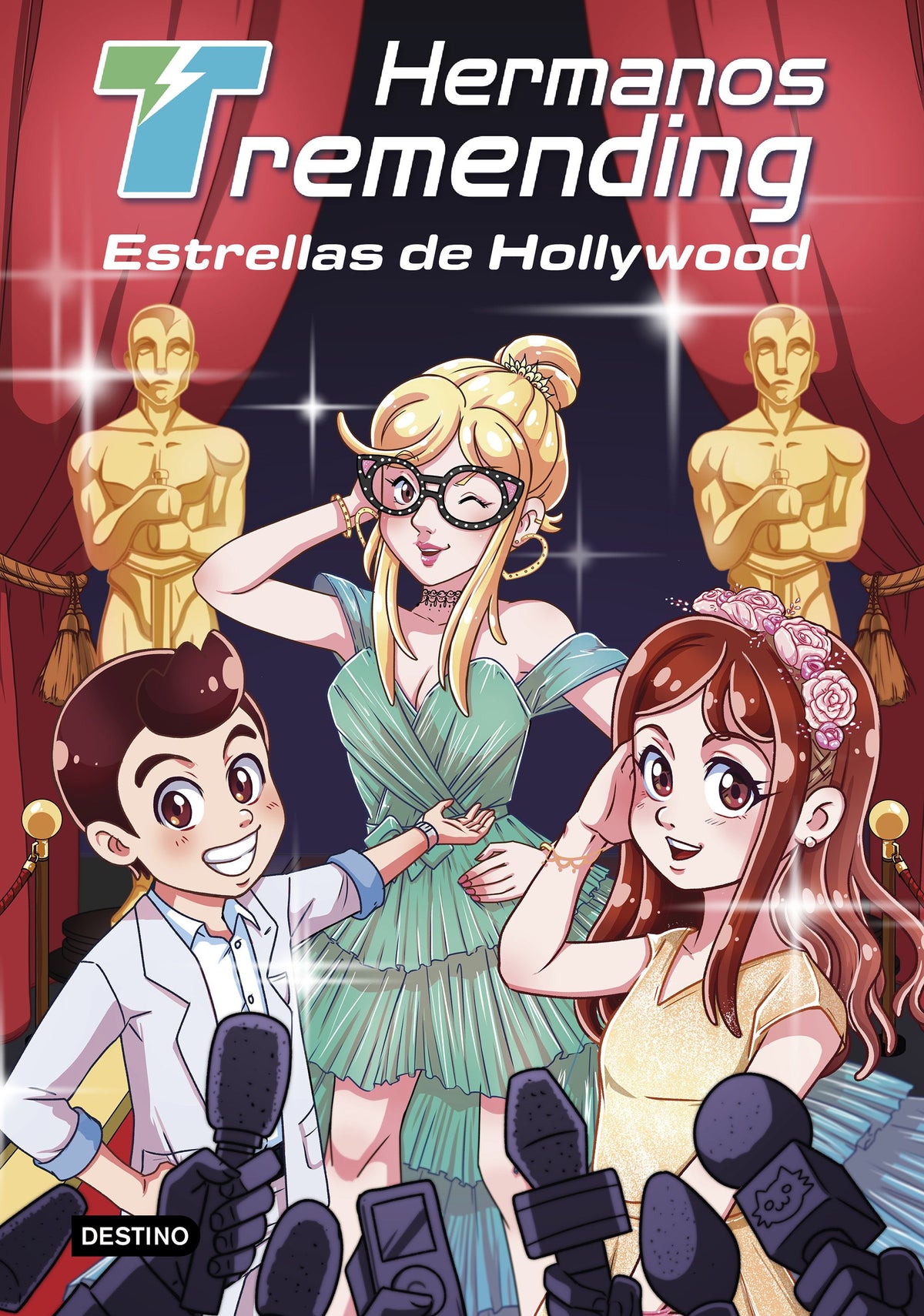Hermanos Tremending 3. Estrellas de Hollywood. Hermanos Tremending (Destino Infantil & Juvenil) 9788408264002