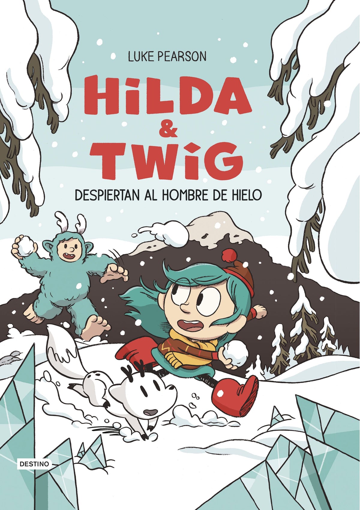 Hilda & Twig 2. Hilda y Twig despiertan al Hombre de Hielo. Luke Pearson (Destino Infantil & Juvenil) 9788408310204